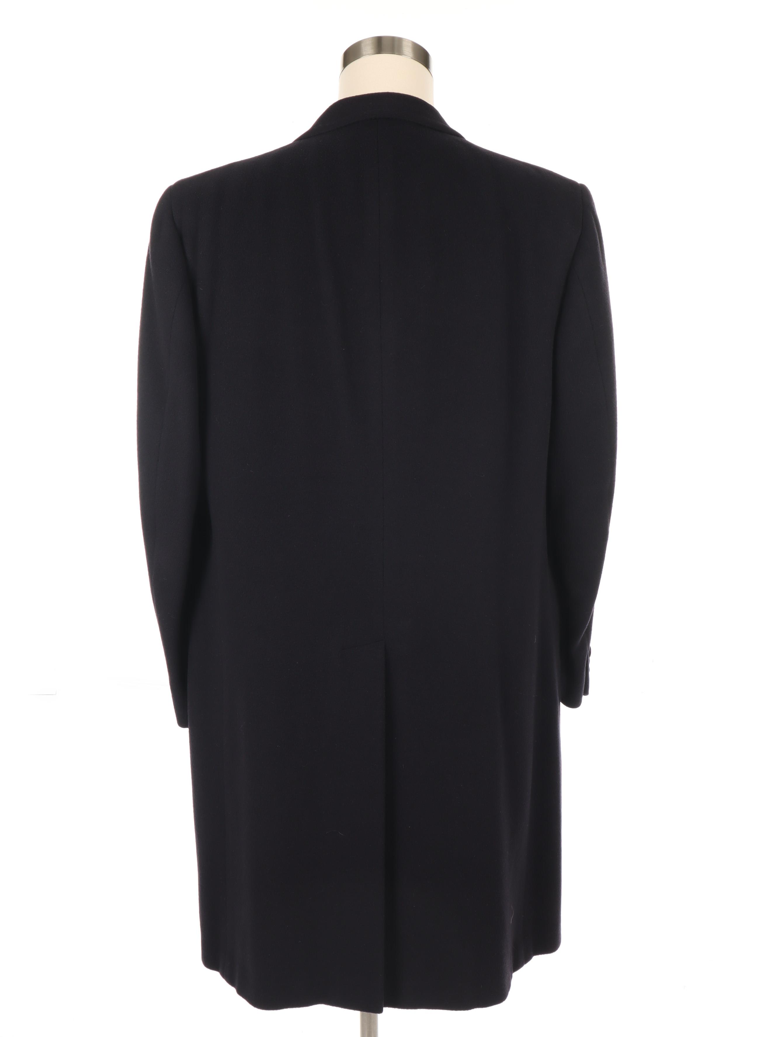 Men's Loden Made for Burberrys and Hart Schaffner & Marx Wool Coats