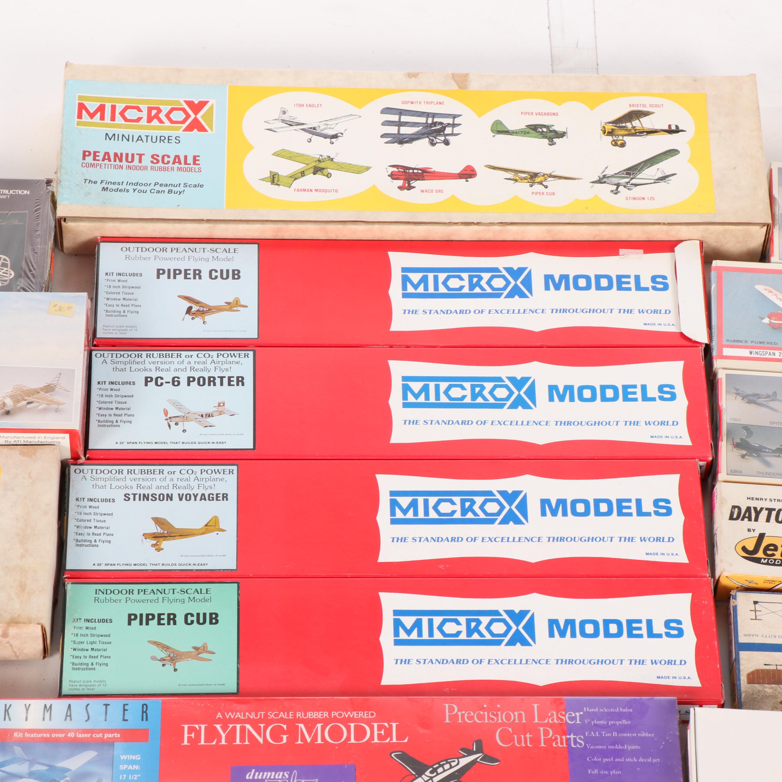 Micro X Airplane Model Kits and More
