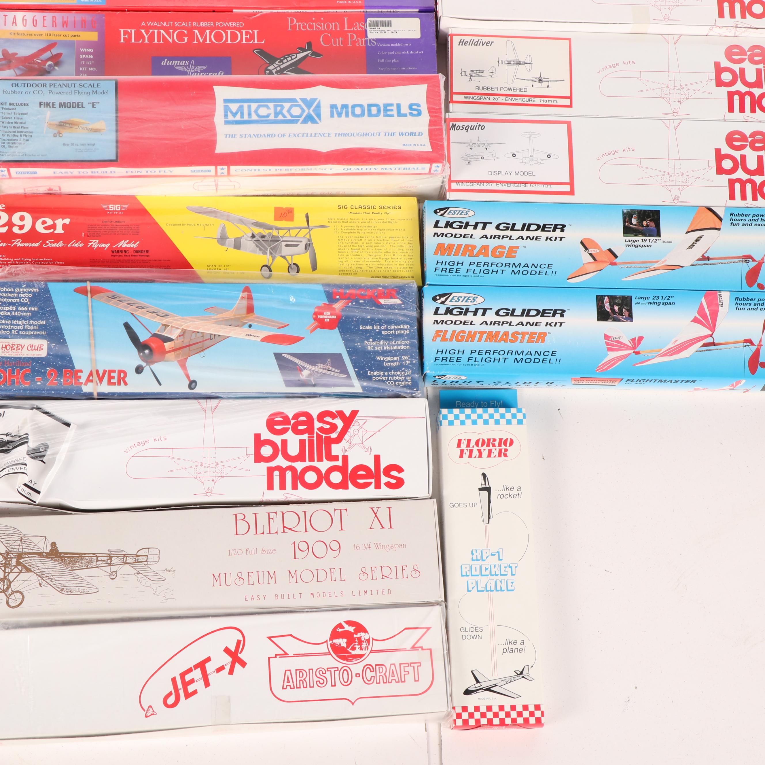Micro X Airplane Model Kits and More