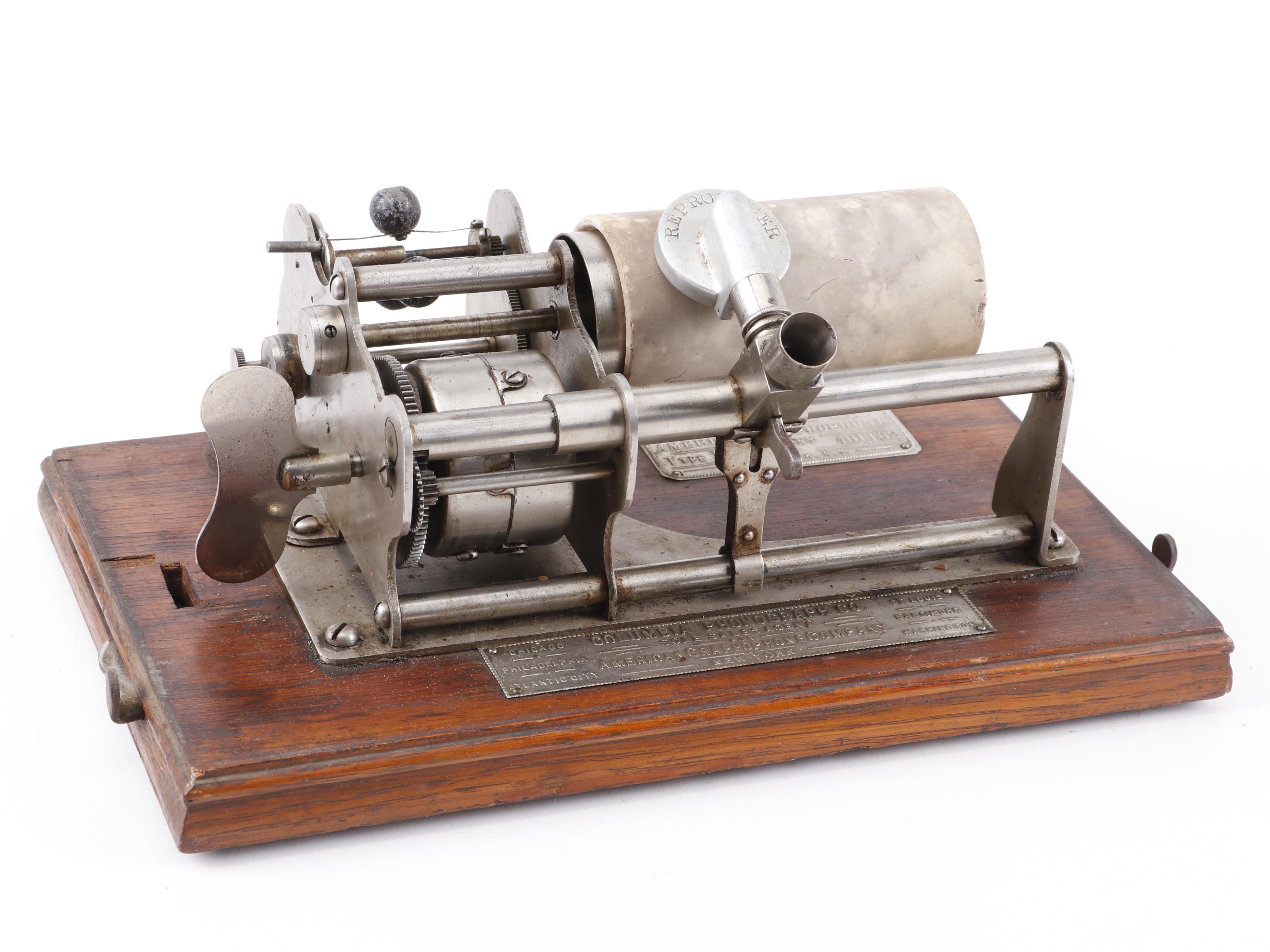 Columbia Phonograph Graphophone Type B, circa 1897