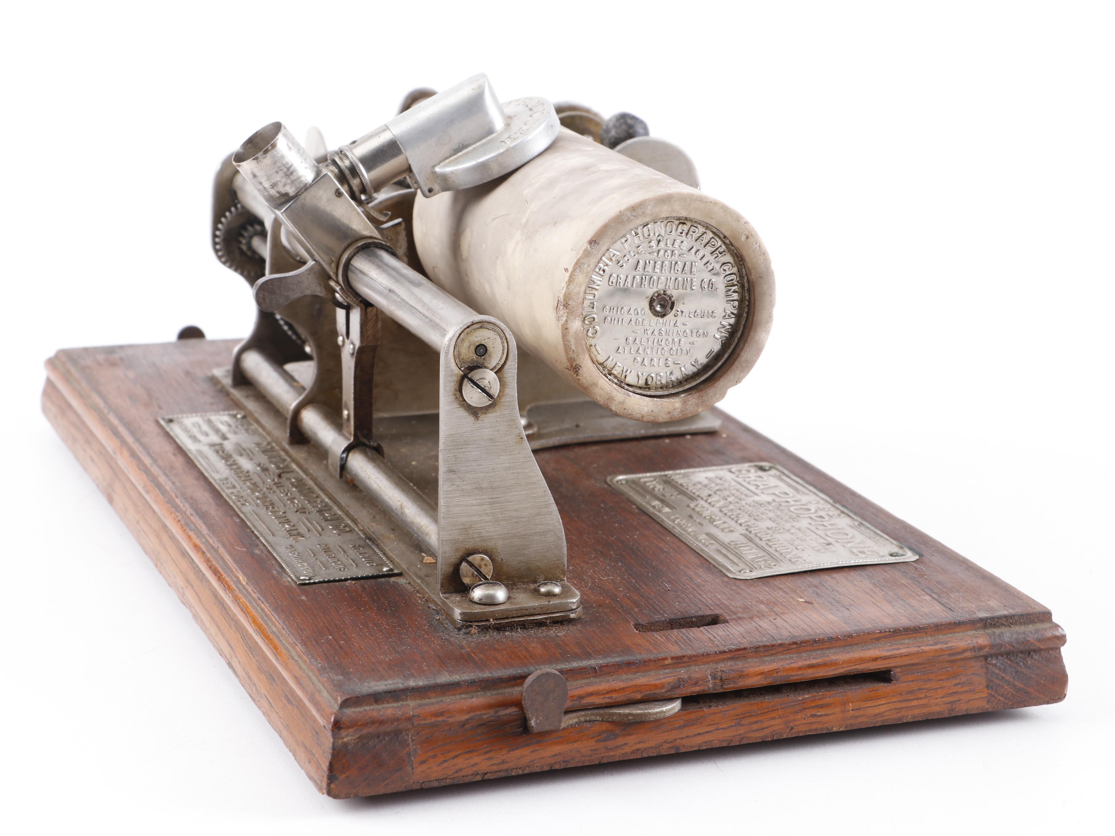 Columbia Phonograph Graphophone Type B, circa 1897