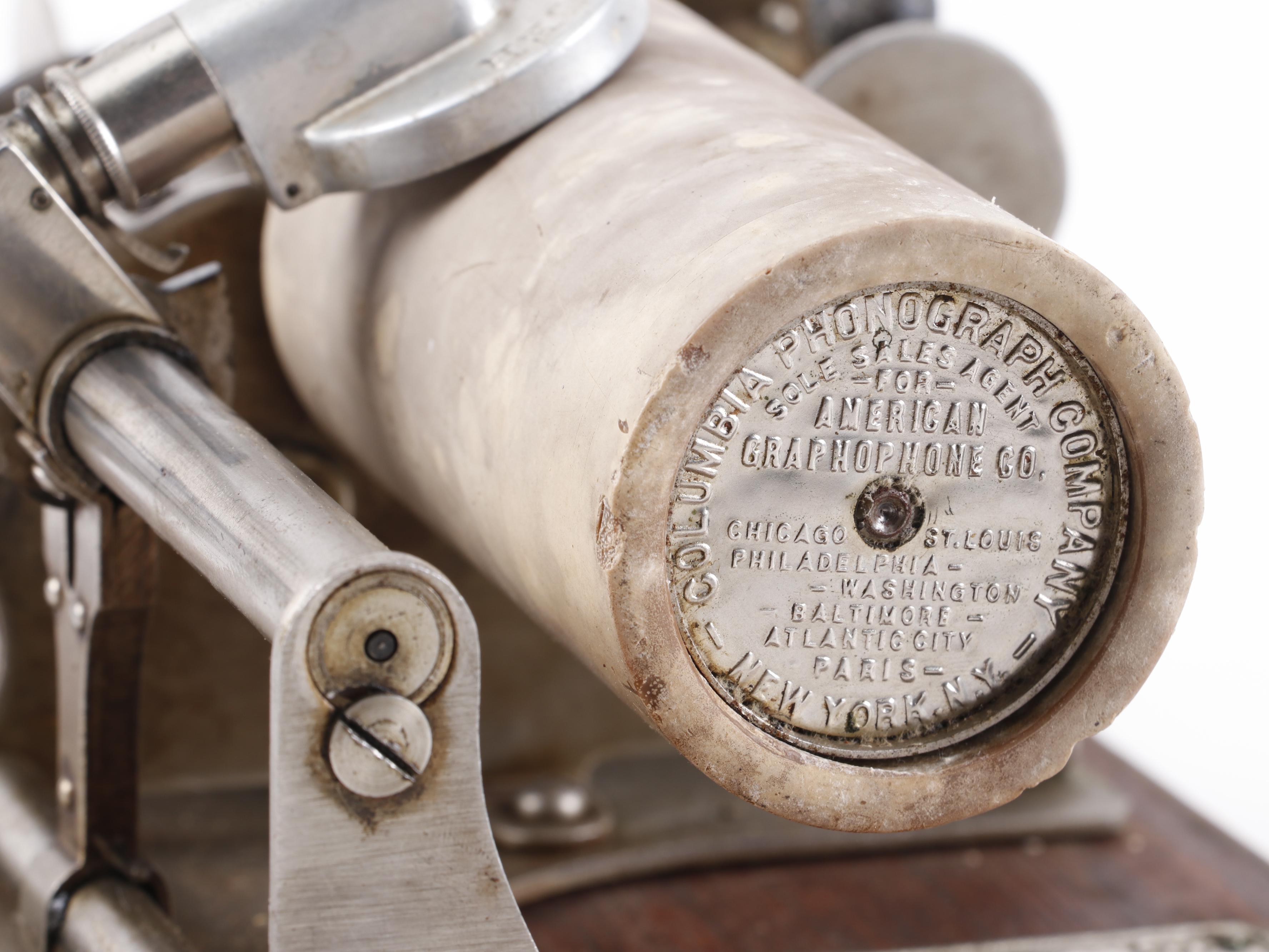 Columbia Phonograph Graphophone Type B, circa 1897