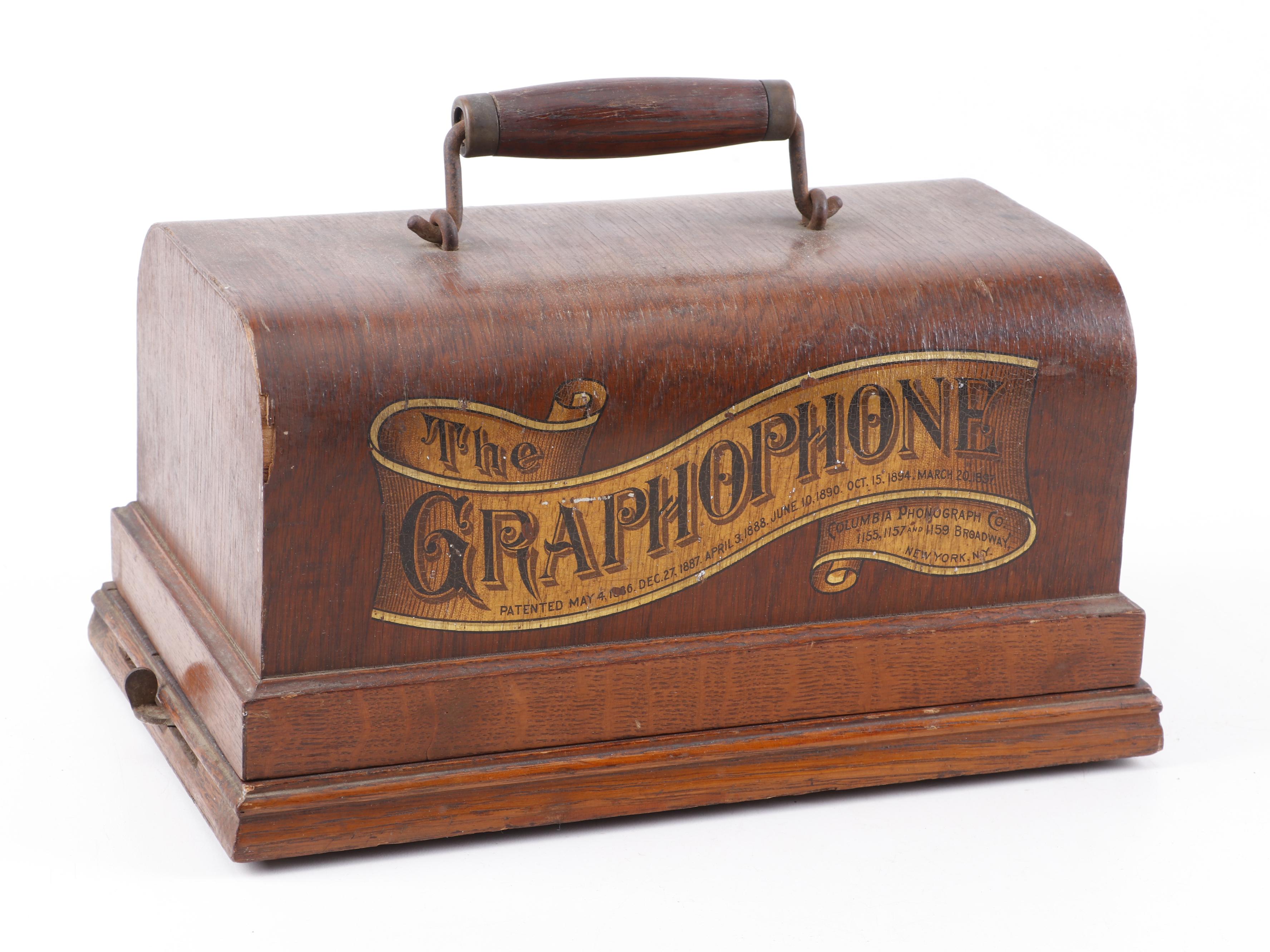 Columbia Phonograph Graphophone Type B, circa 1897