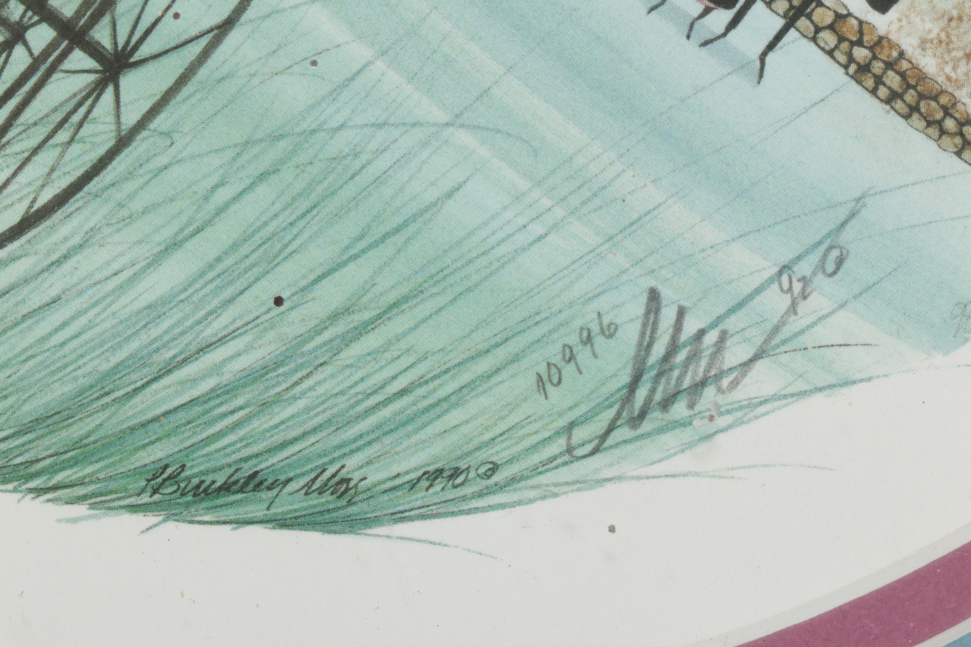 P. Buckley Moss Limited Edition Offset Lithograph Prints