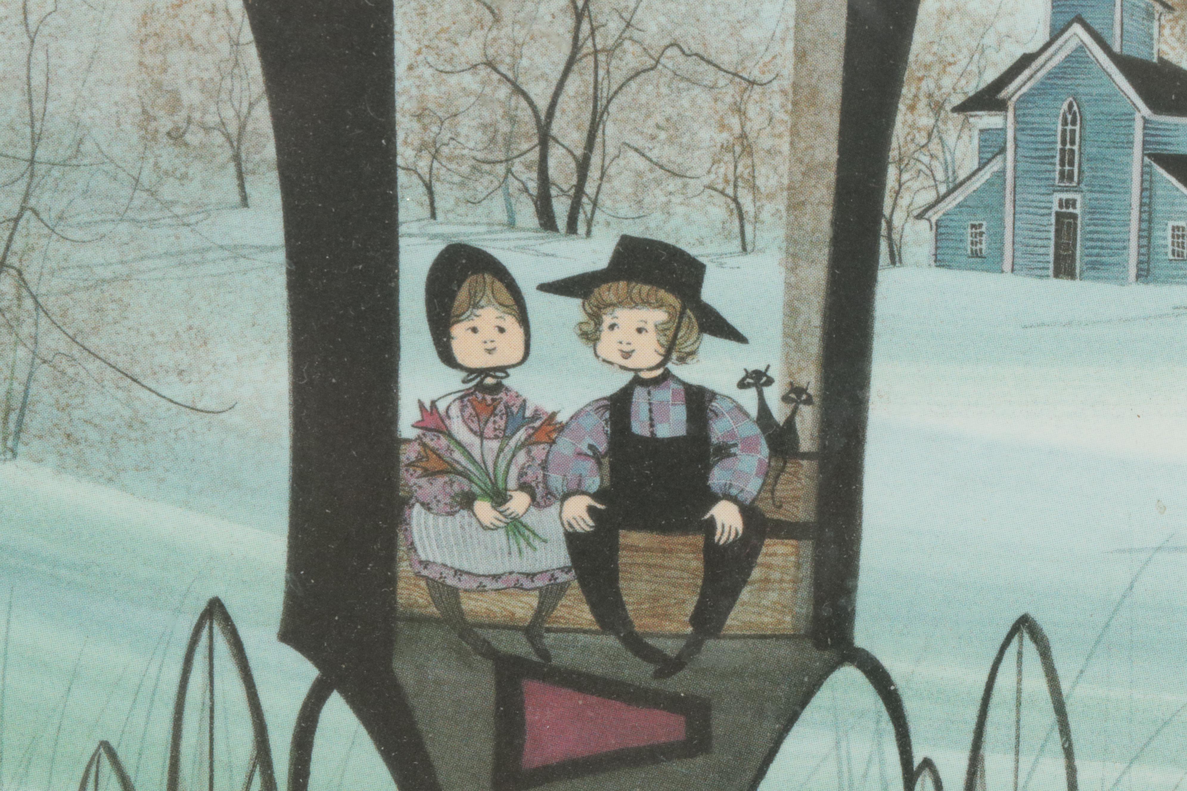 P. Buckley Moss Limited Edition Offset Lithograph Prints