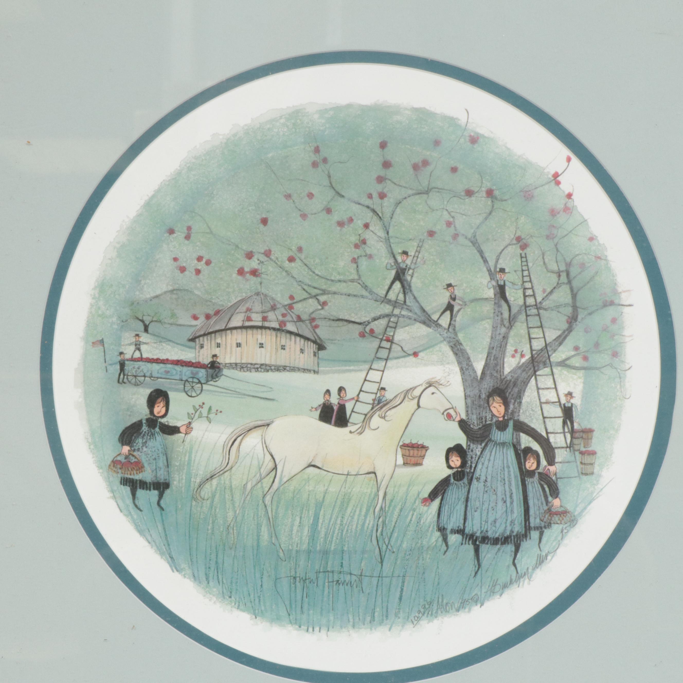 P. Buckley Moss Limited Edition Offset Lithograph Prints