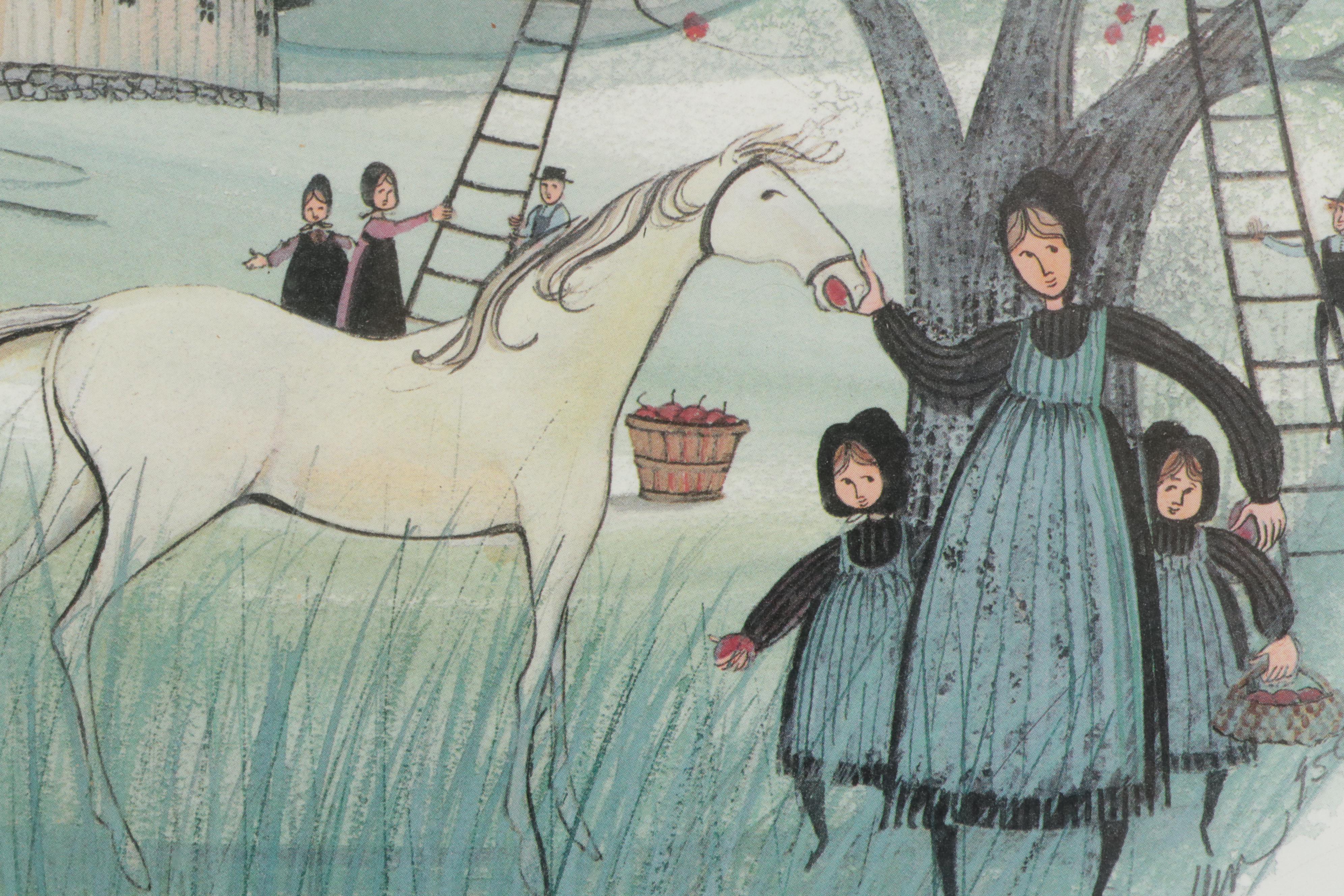 P. Buckley Moss Limited Edition Offset Lithograph Prints