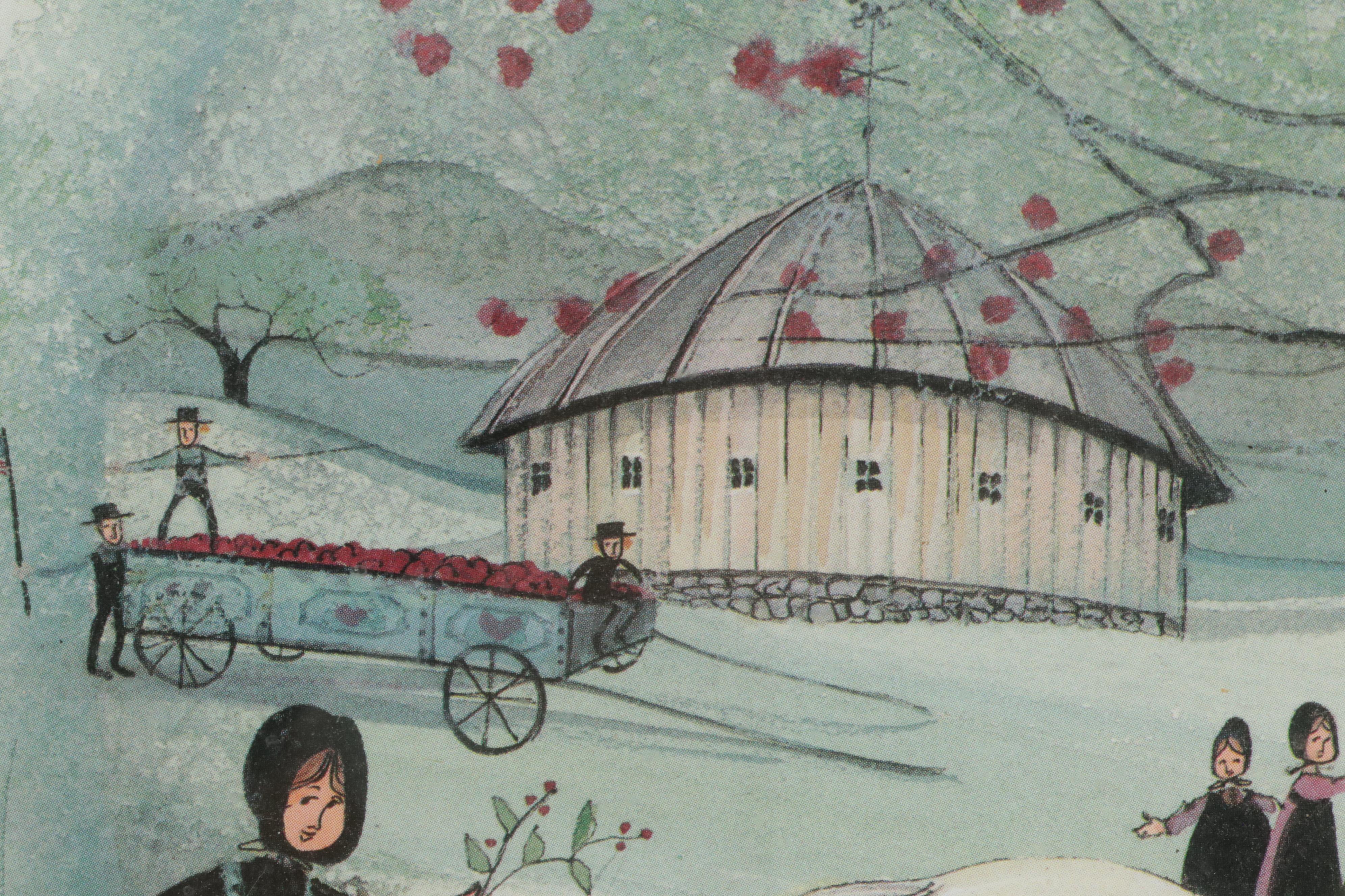 P. Buckley Moss Limited Edition Offset Lithograph Prints