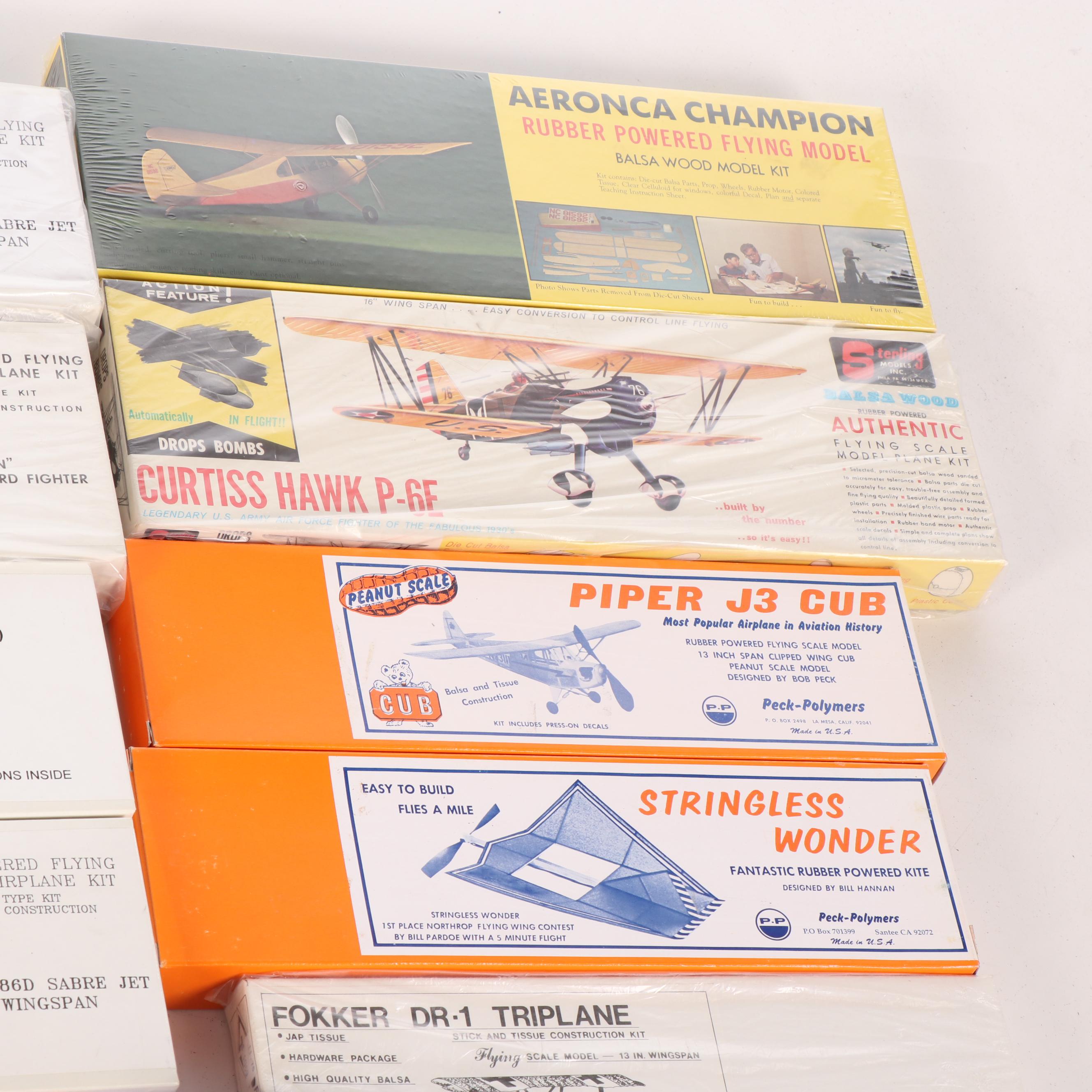 Flying Airplane Scale Model Kits by Diels Engineering, Hi-Flier, and More