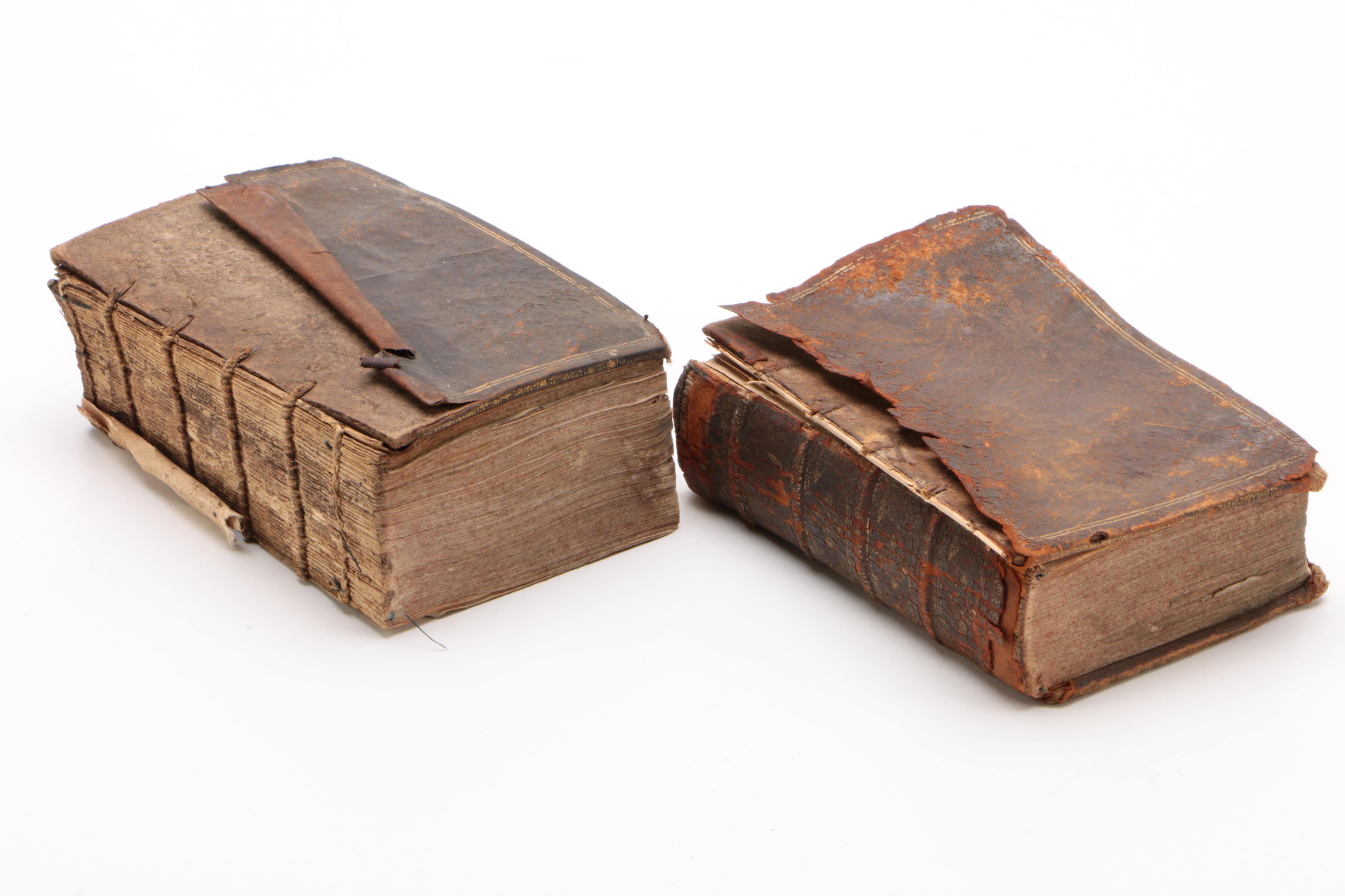 1727 Illustrated "The English Baronets" Volumes II and III