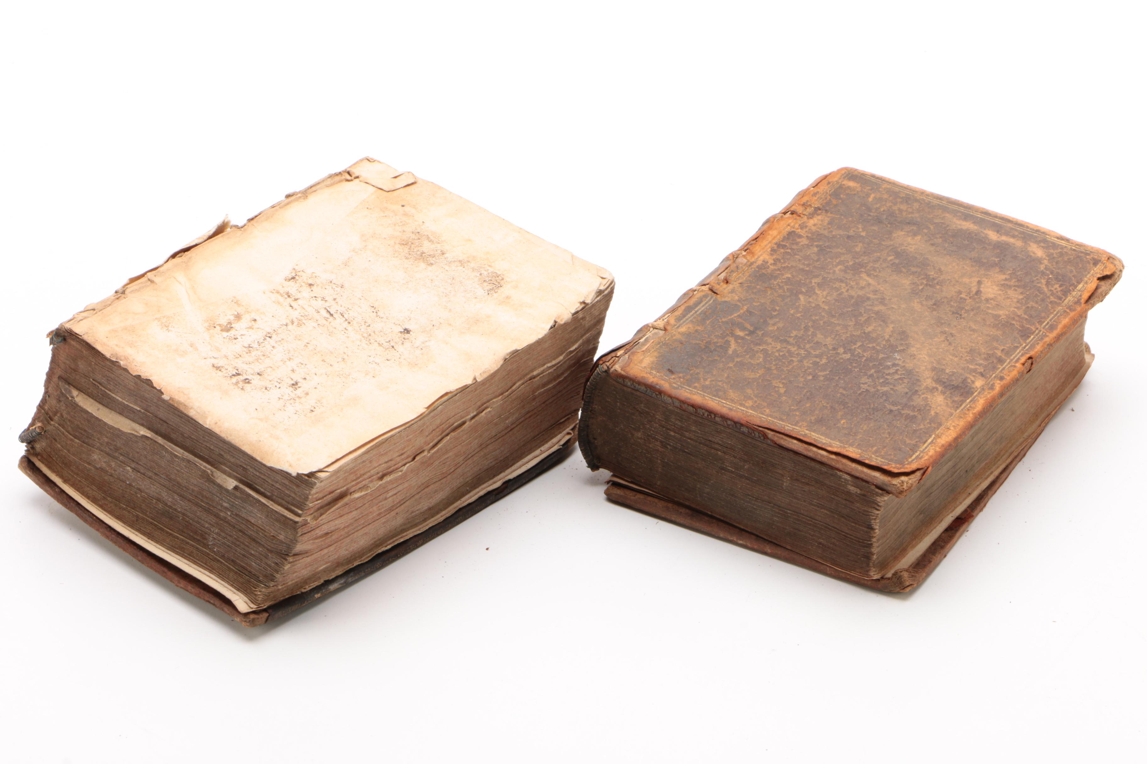 1727 Illustrated "The English Baronets" Volumes II and III