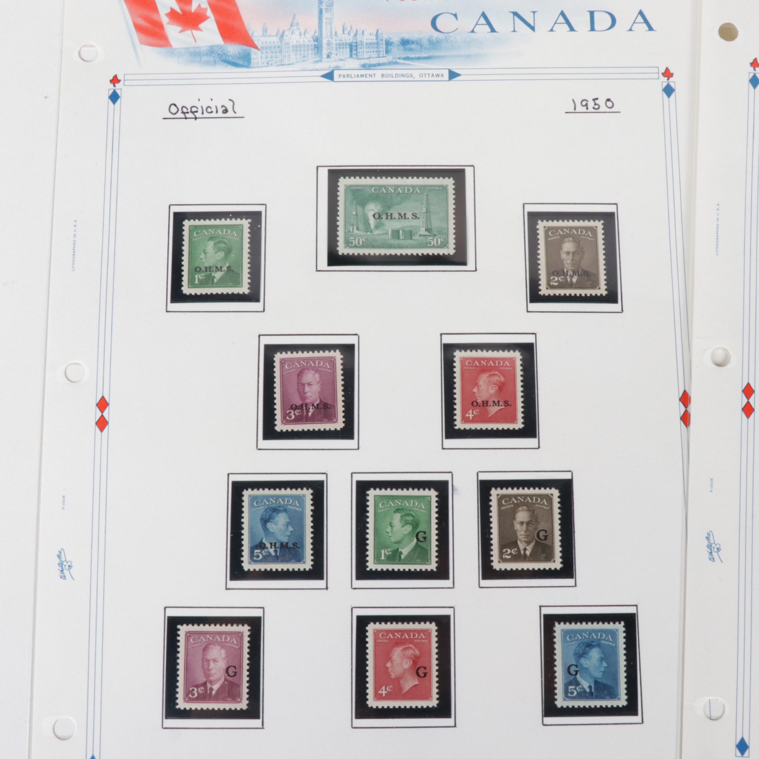 Canadian Stamp Collection