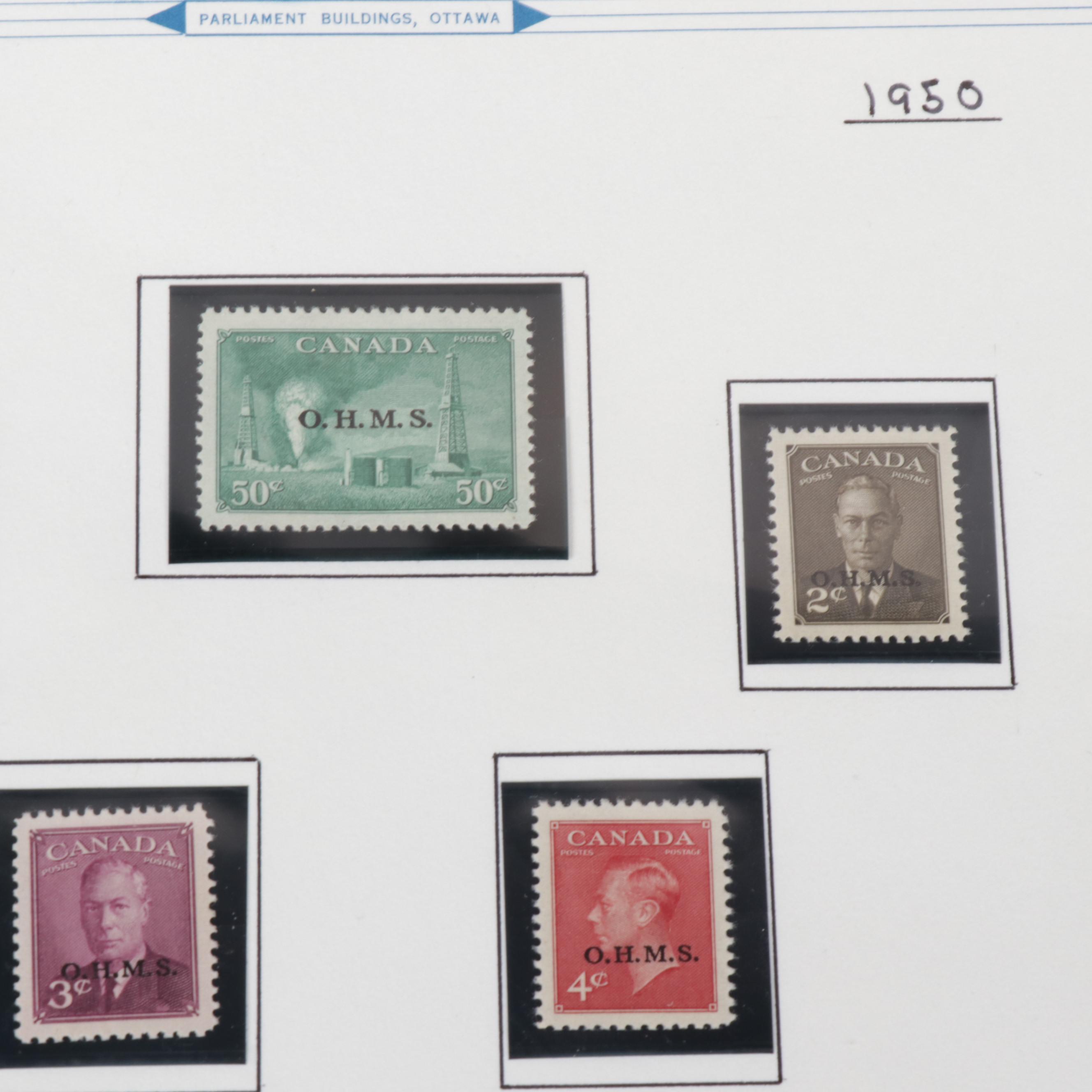 Canadian Stamp Collection
