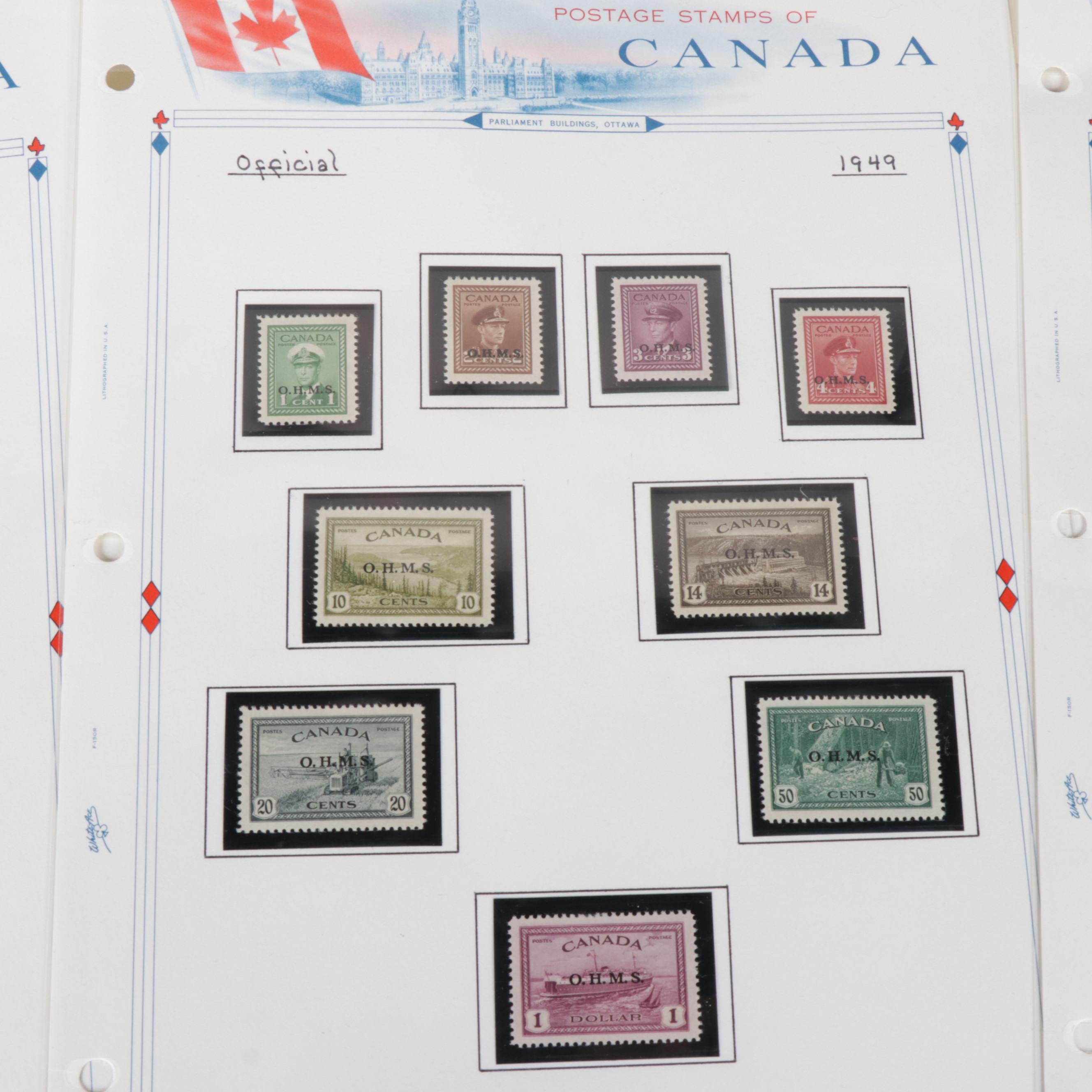 Canadian Stamp Collection