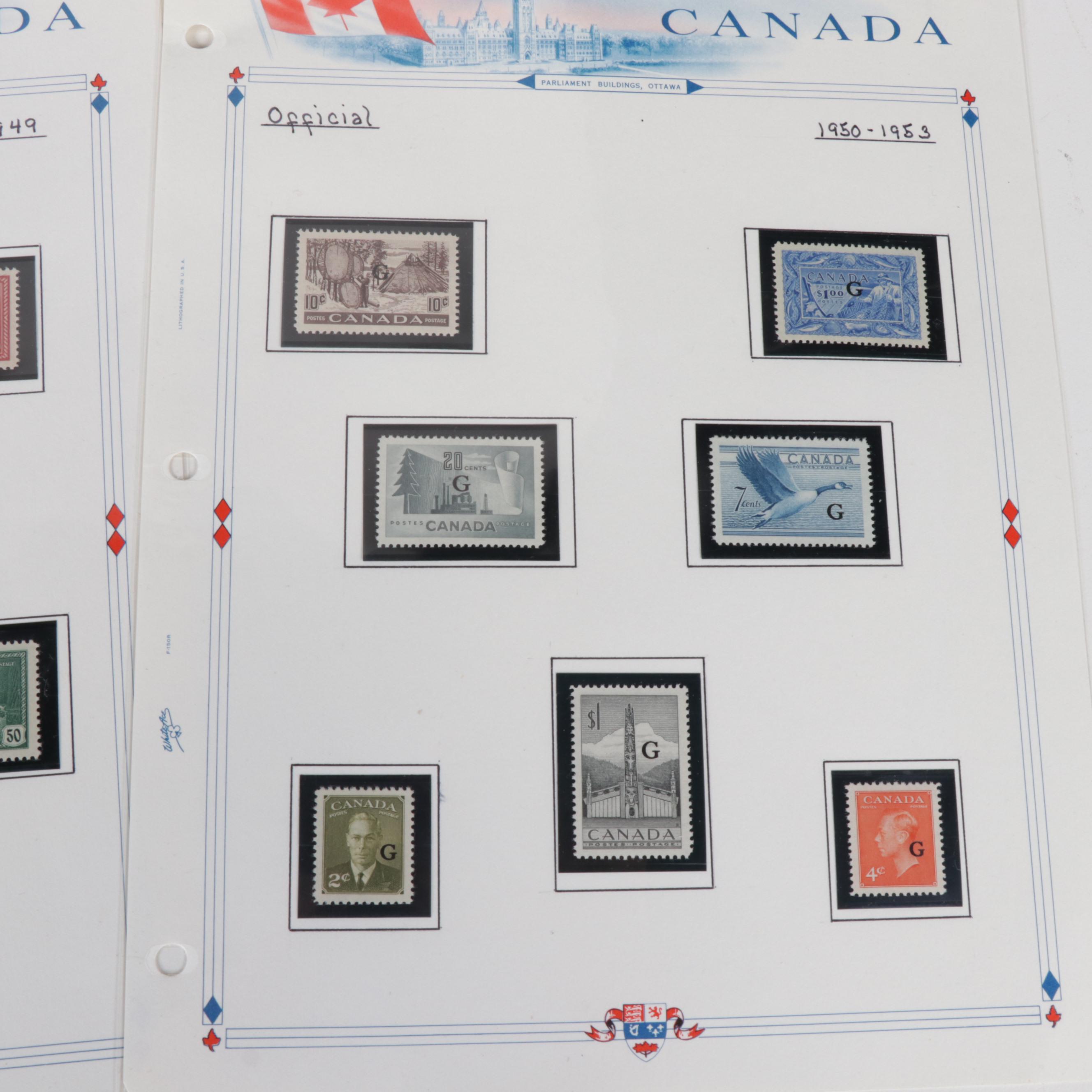 Canadian Stamp Collection