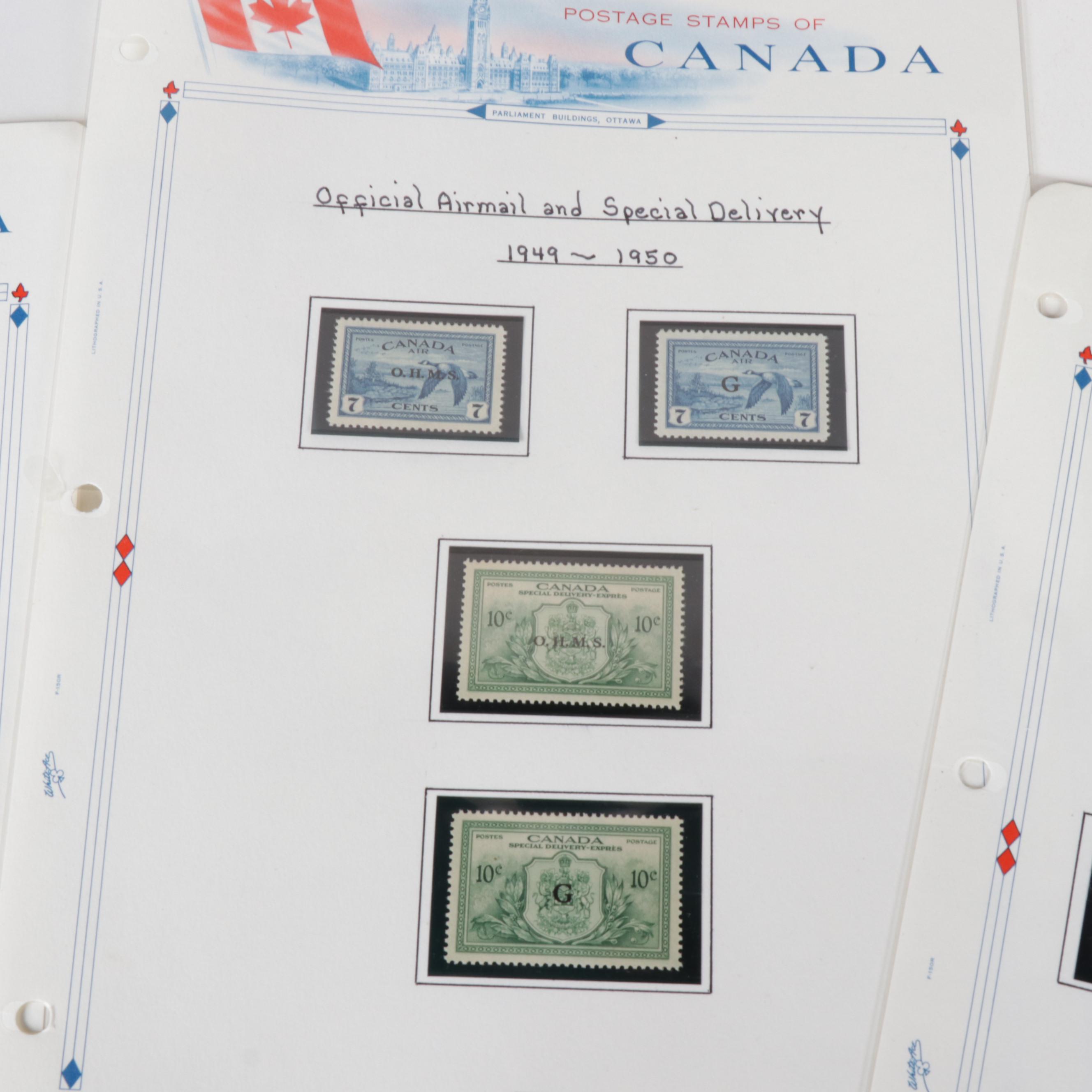 Canadian Stamp Collection