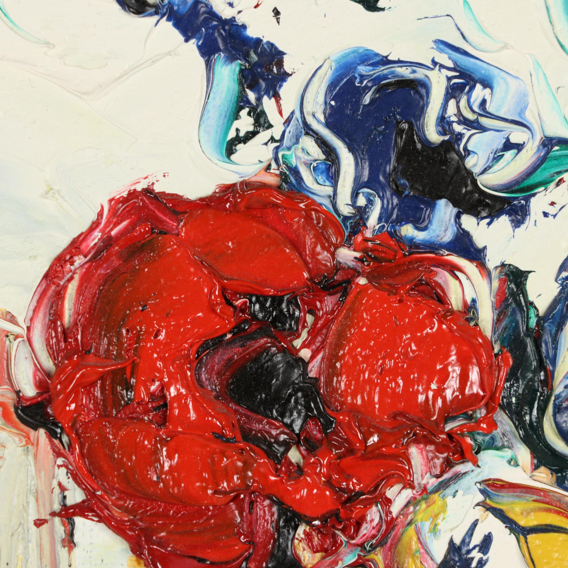 Patrick Hugonnot Oil Painting "Bouquet de Fleurs"