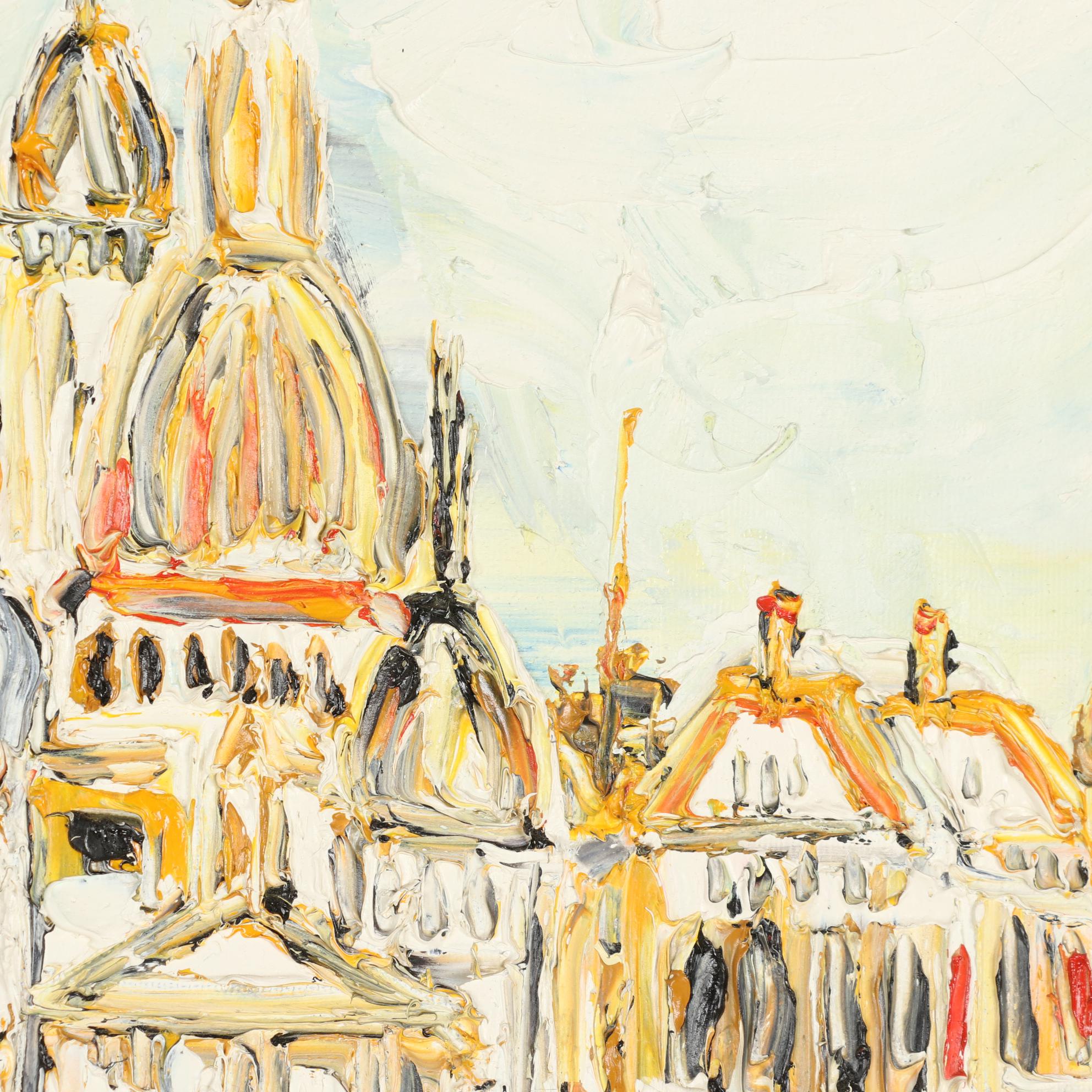 Patrick Hugonnot Oil Painting "Bouquet de Fleurs"