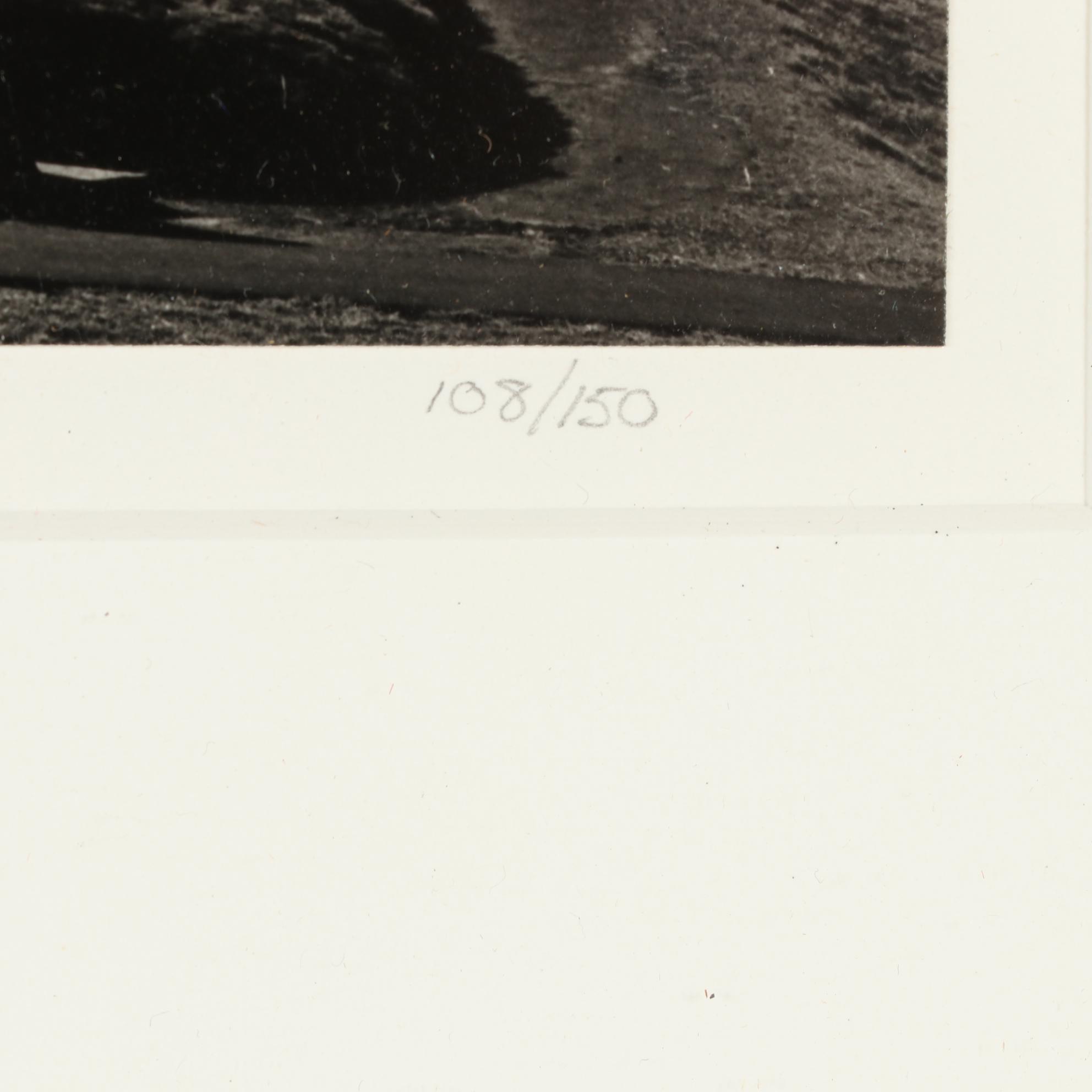 Rick Preston Silver Gelatin Photograph "Crescent Bay"