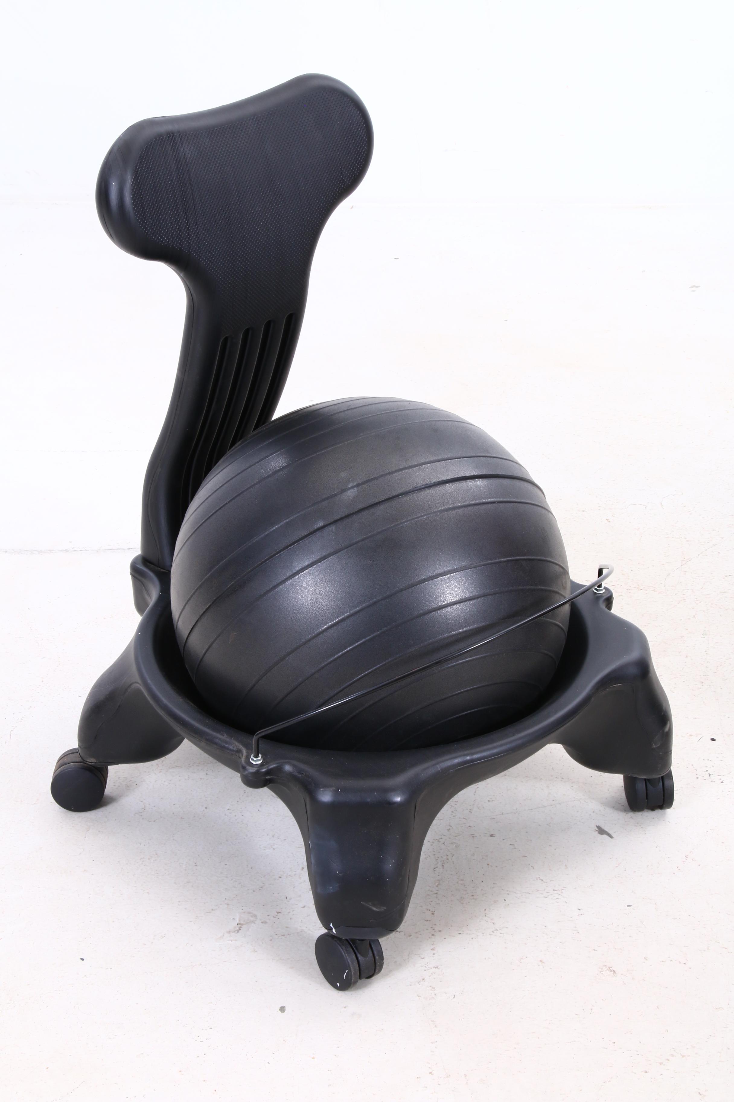 Century Freestanding Punching Bag with Isokinetics Exercise Ball Chair