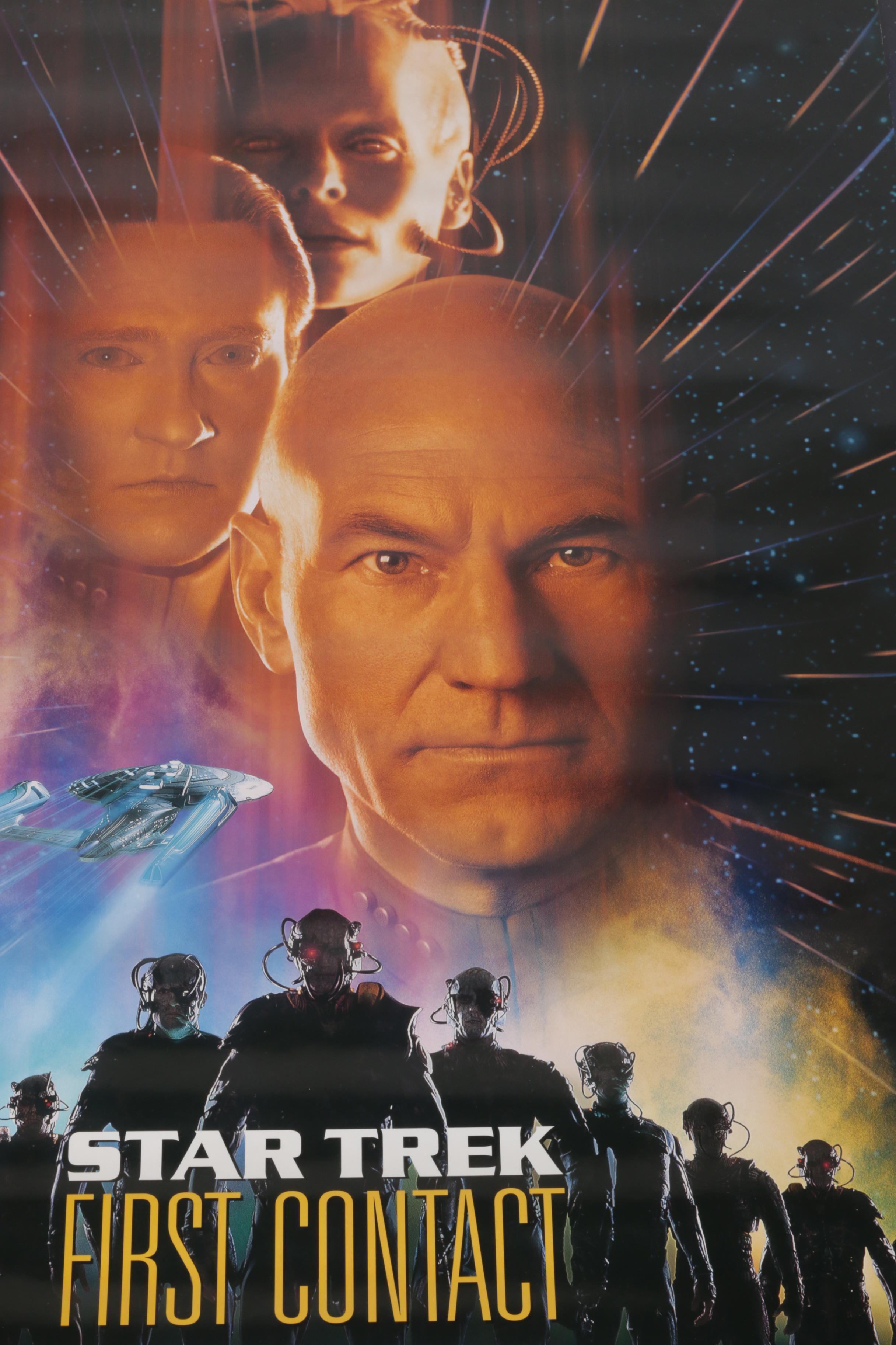 "Star Trek" Film Posters with "The Undiscovered Country" and "First Contact"