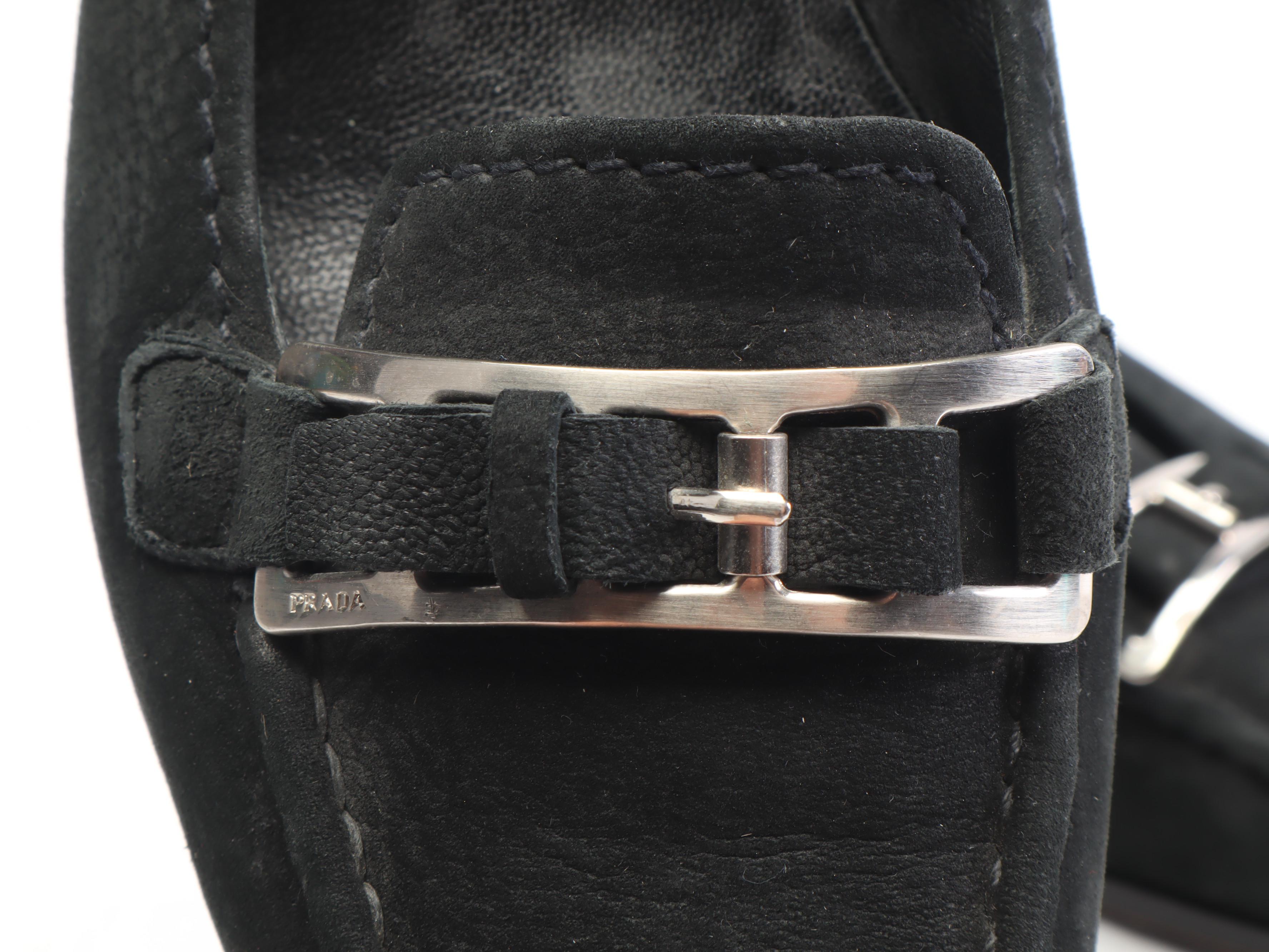 Prada, Battaglia and Manolo Blahnik Suede and Satin Shoes