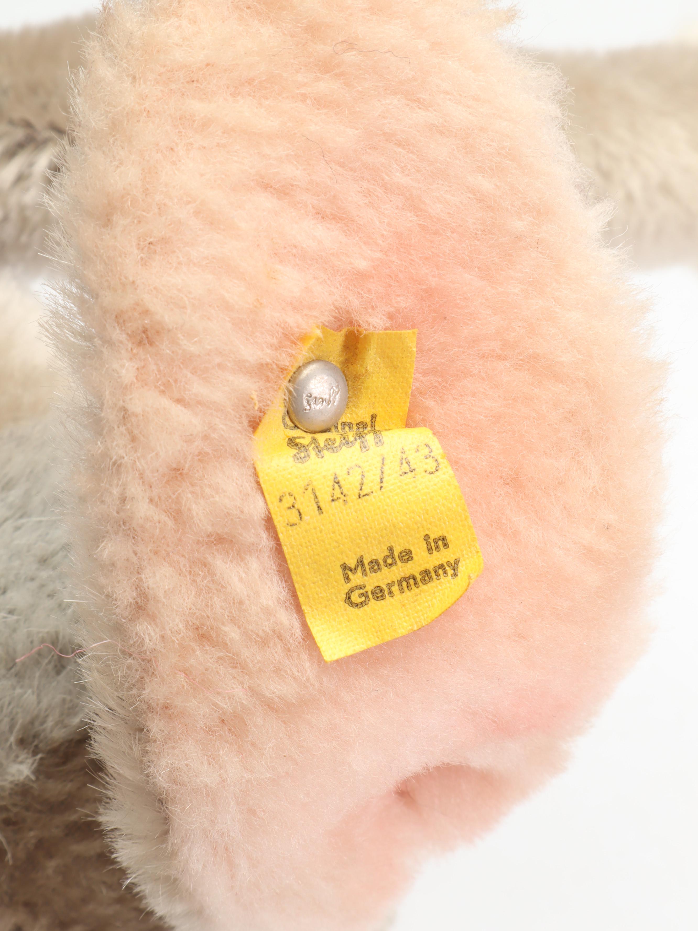 Steiff Original Plush Mohair Animals, Mid to Late 20th Century
