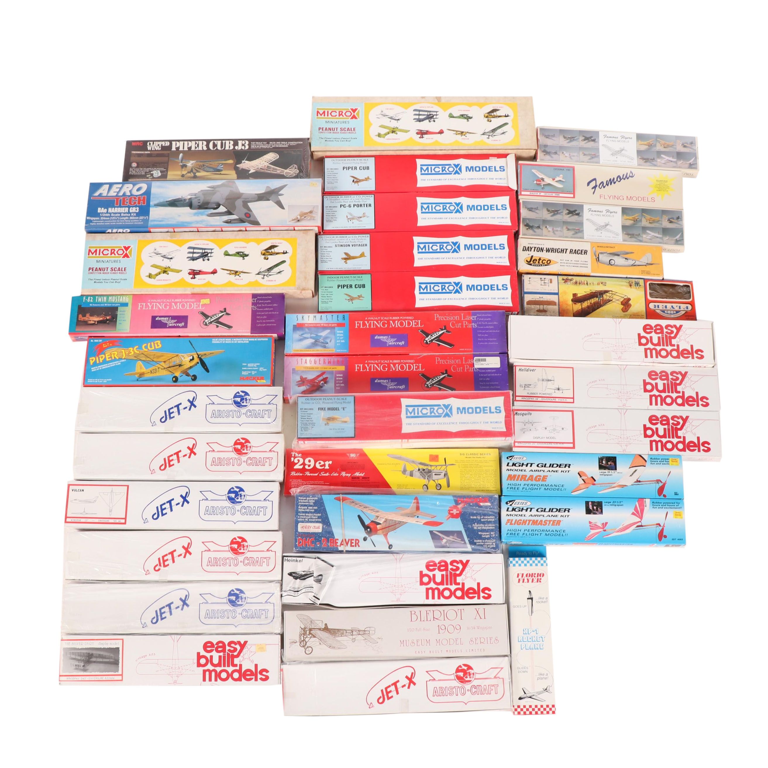 Micro X Airplane Model Kits and More