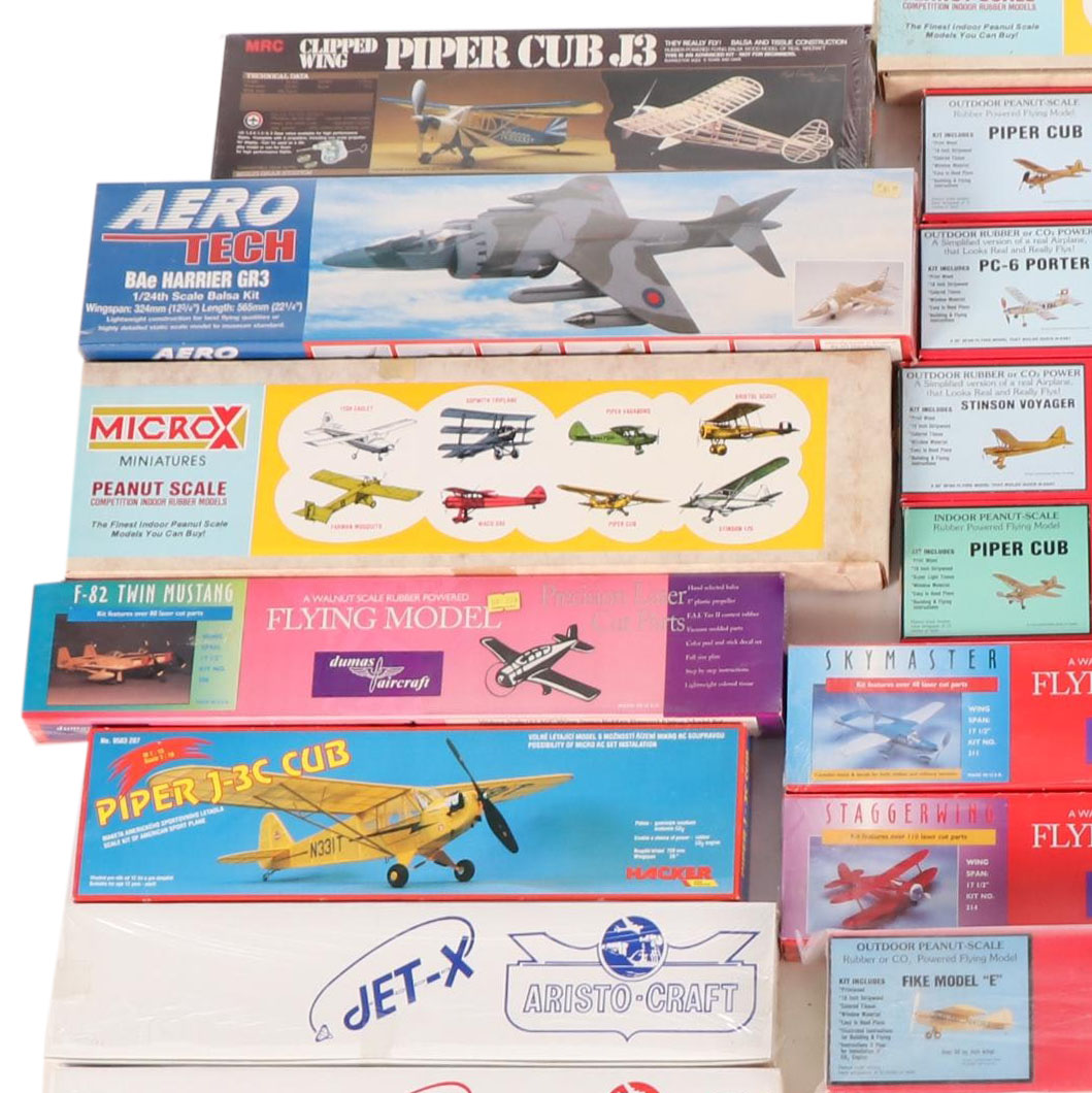 Micro X Airplane Model Kits and More