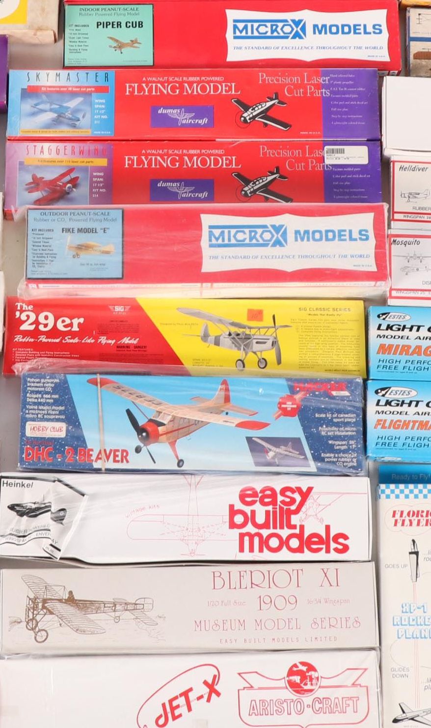 Micro X Airplane Model Kits and More