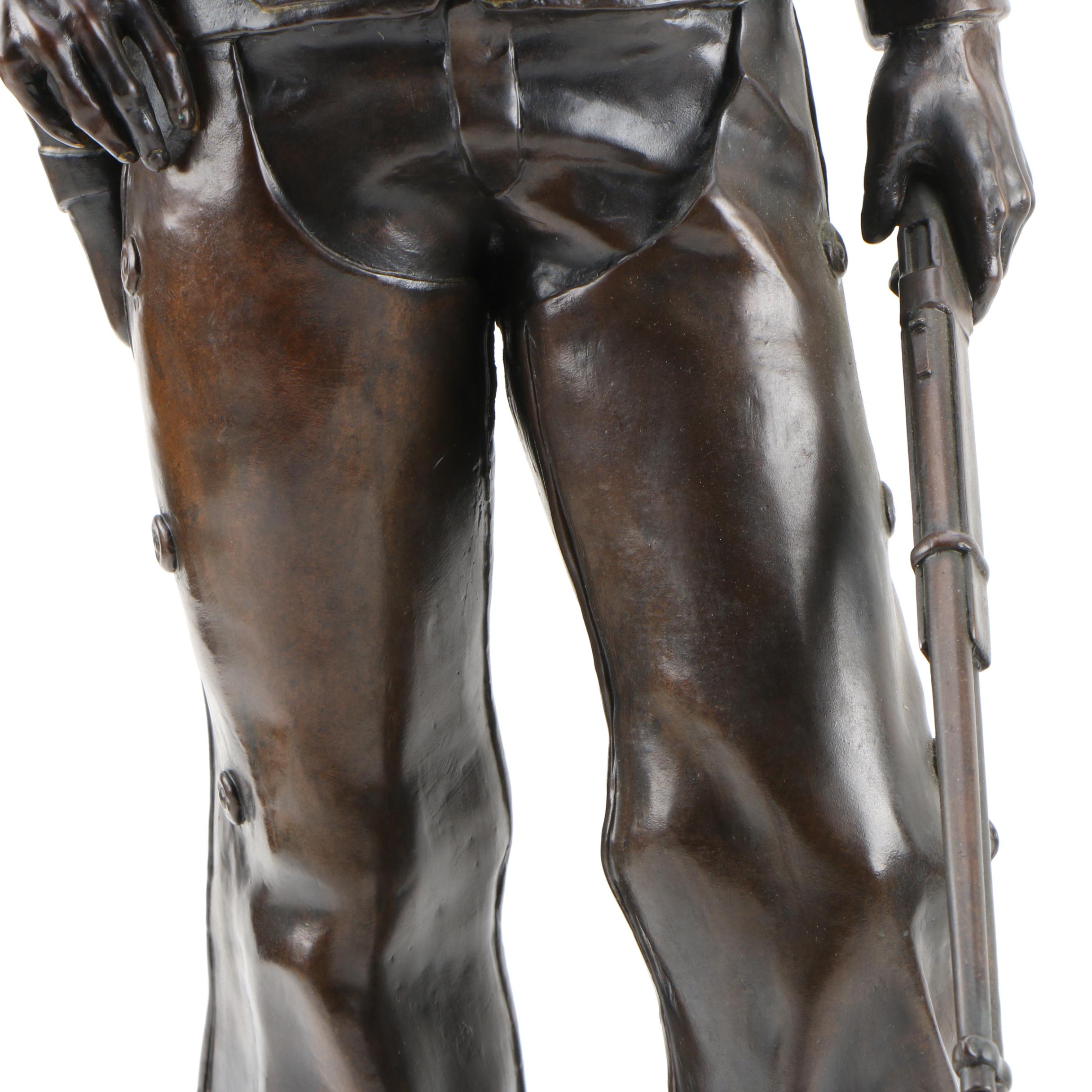 Jesse Corsaut Limited Edition Sculpture of John Wayne "Red River"