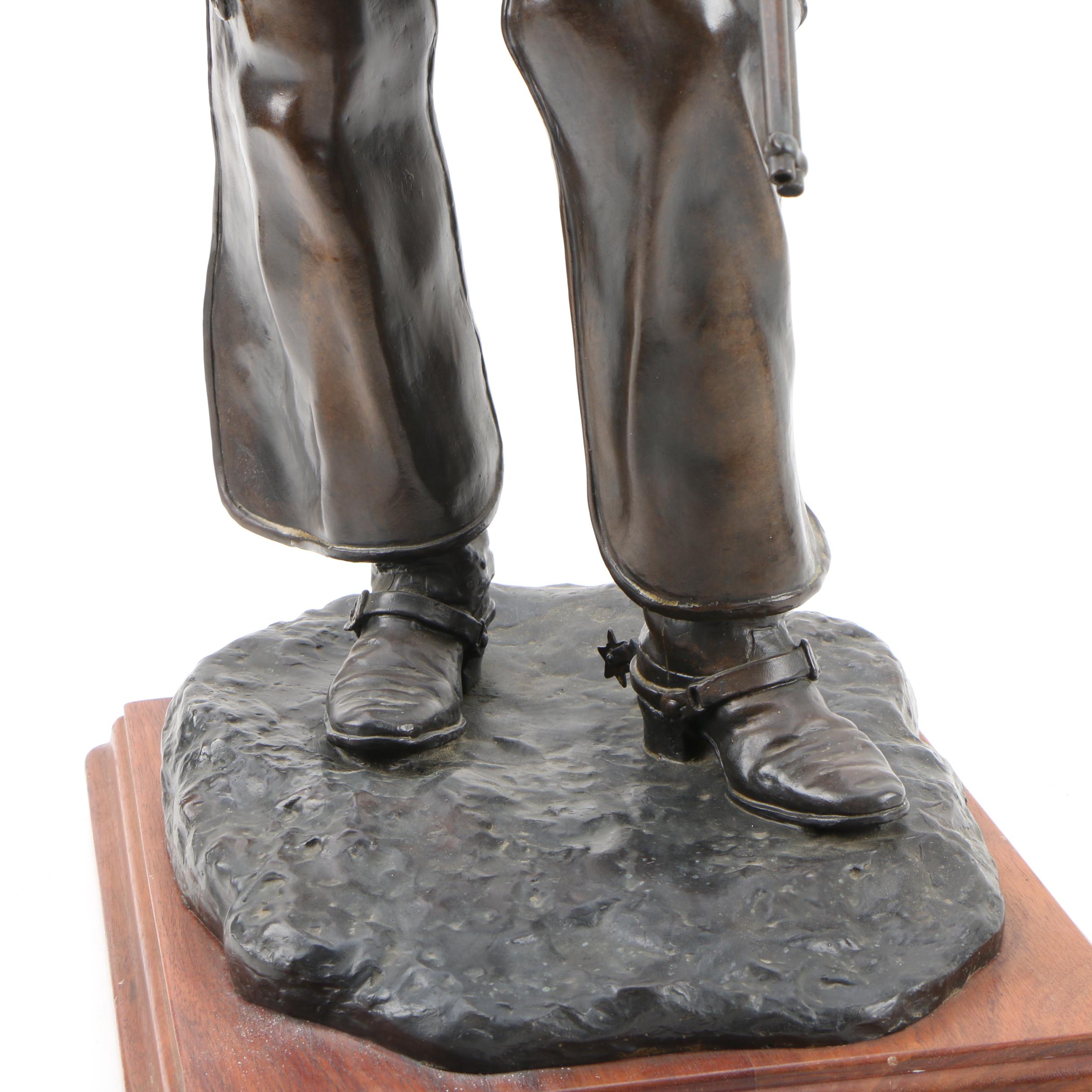 Jesse Corsaut Limited Edition Sculpture of John Wayne "Red River"