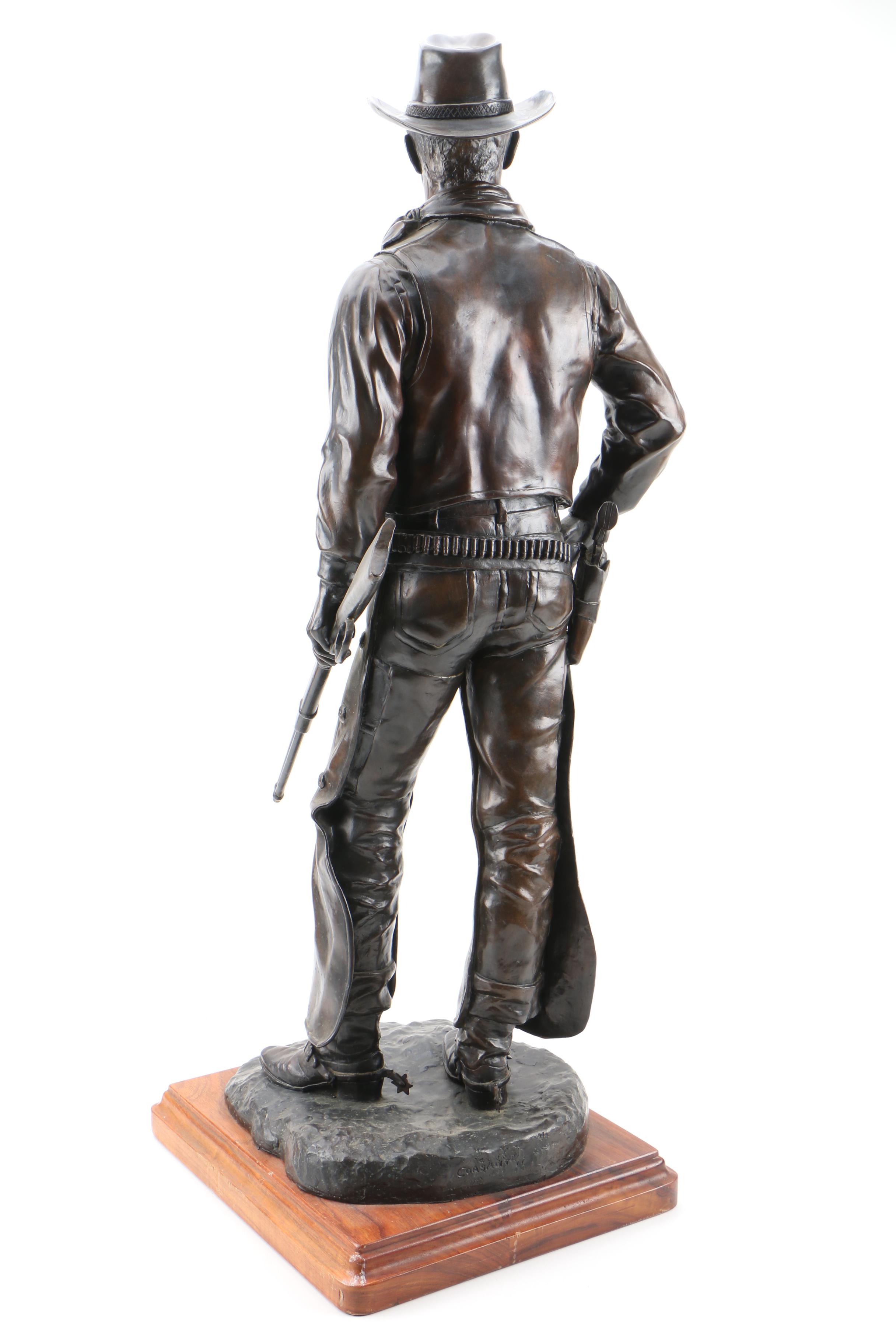 Jesse Corsaut Limited Edition Sculpture of John Wayne "Red River"