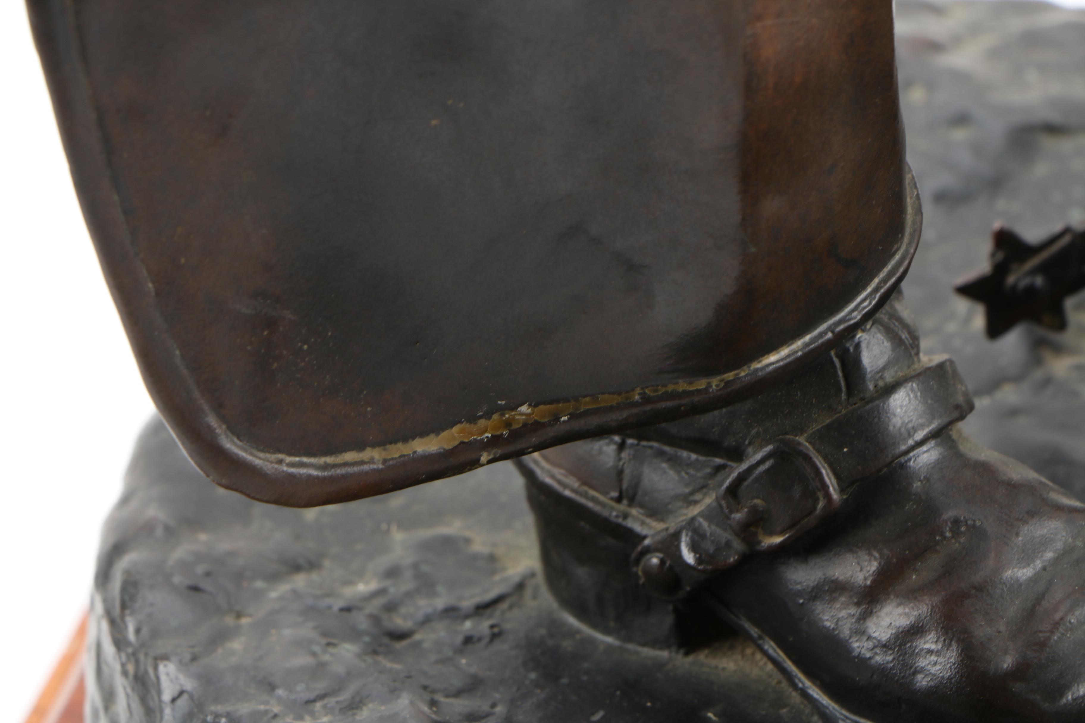 Jesse Corsaut Limited Edition Sculpture of John Wayne "Red River"