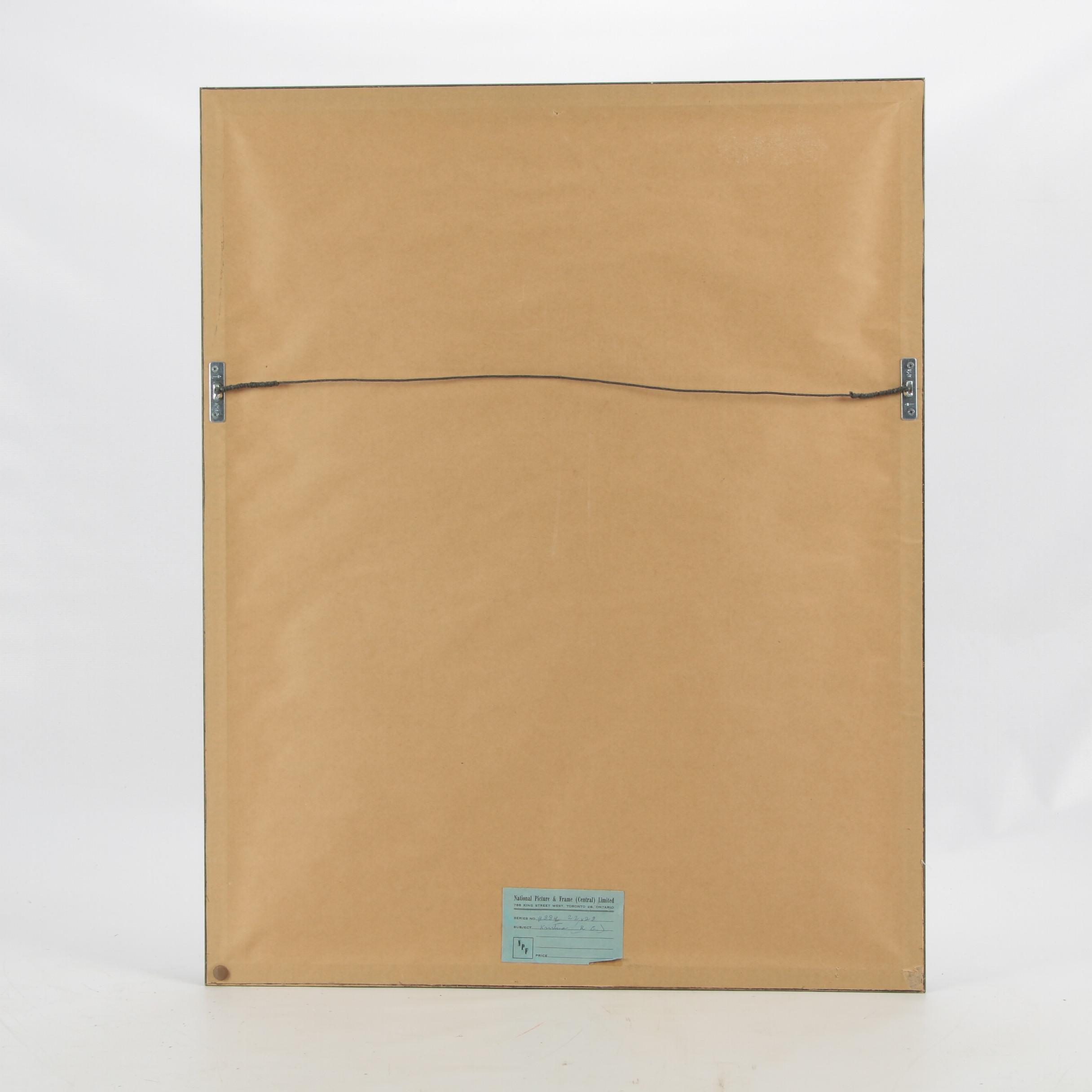 Offset Lithograph after Christian Björn Larsen "Kristina"