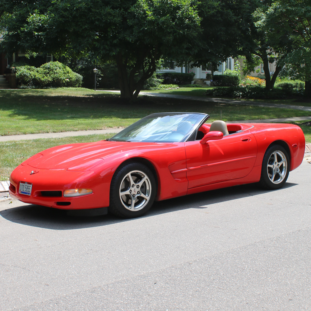 2004 Chevrolet Corvette Convertible in Magnetic Red Metallic