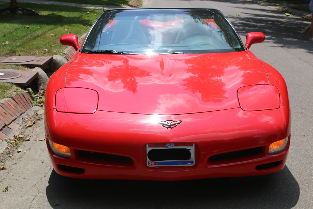 2004 Chevrolet Corvette Convertible in Magnetic Red Metallic