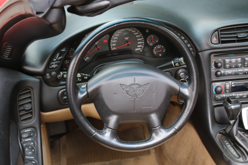 2004 Chevrolet Corvette Convertible in Magnetic Red Metallic