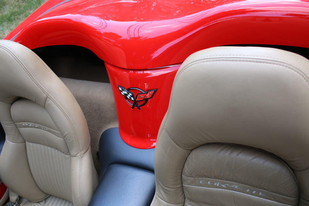 2004 Chevrolet Corvette Convertible in Magnetic Red Metallic