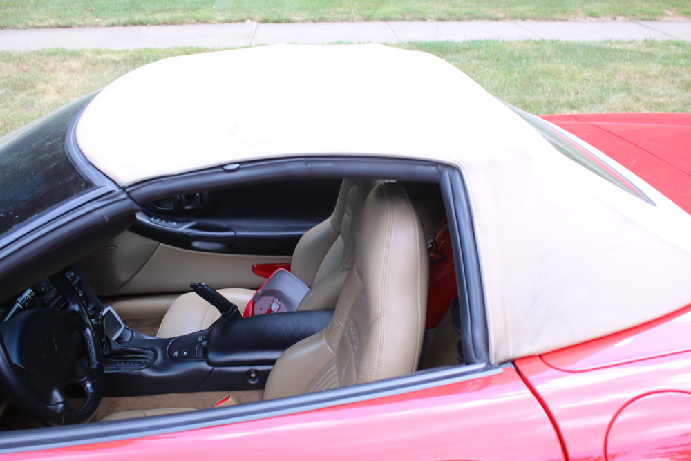 2004 Chevrolet Corvette Convertible in Magnetic Red Metallic