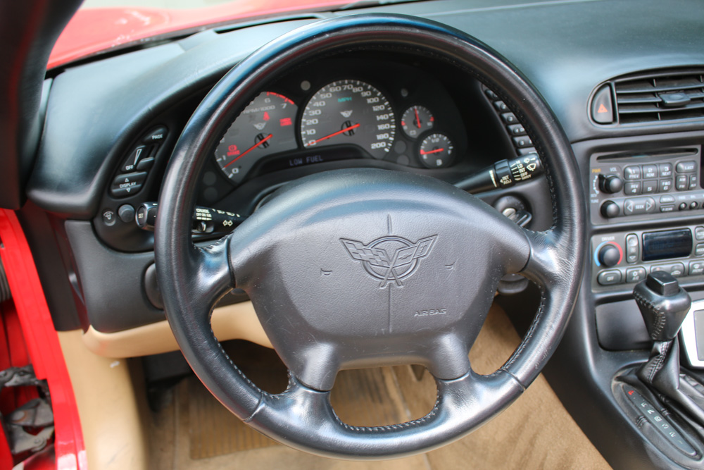 2004 Chevrolet Corvette Convertible in Magnetic Red Metallic