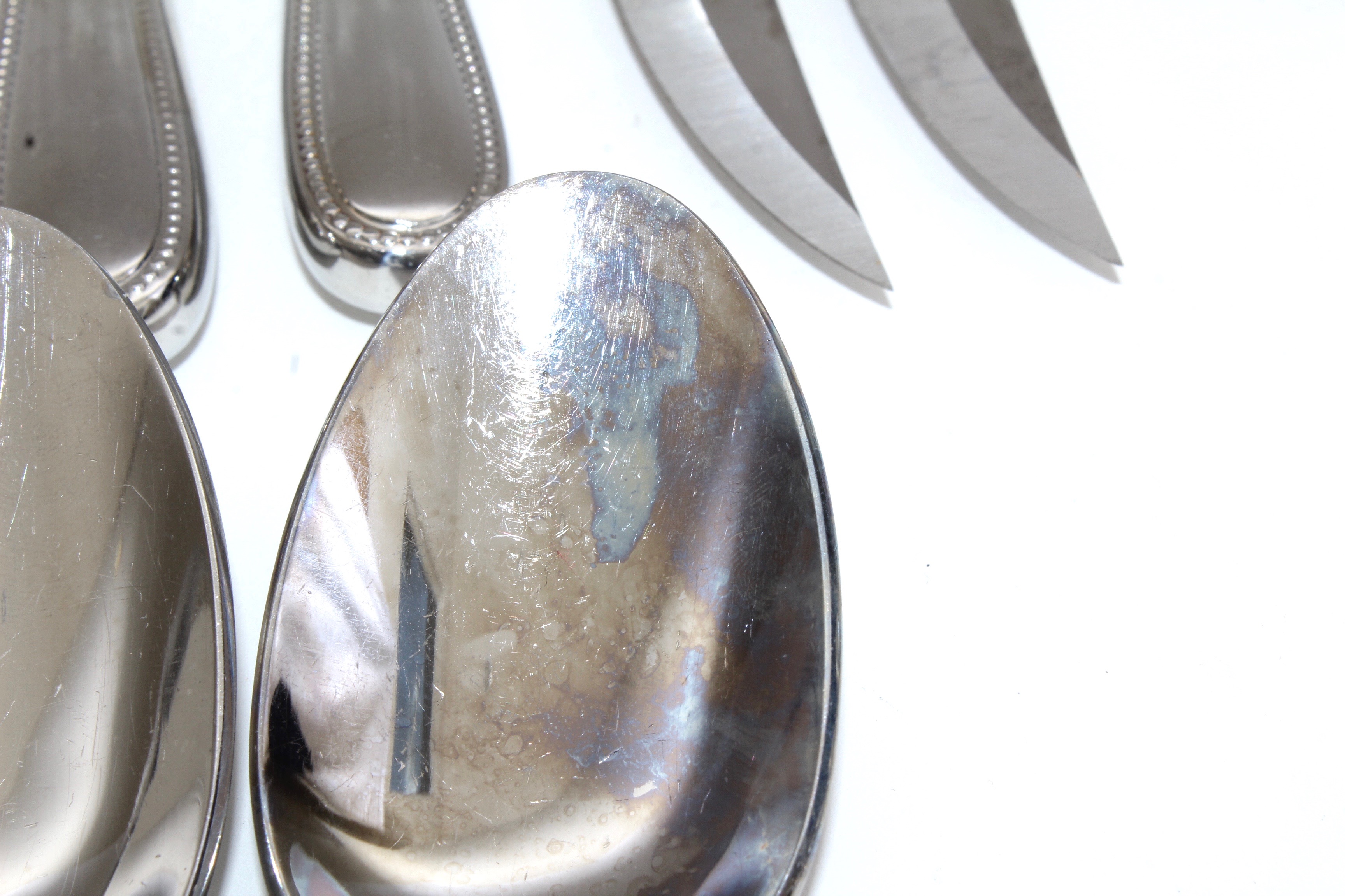 Christofle Stainless Steel Flatware "Acier" Pattern