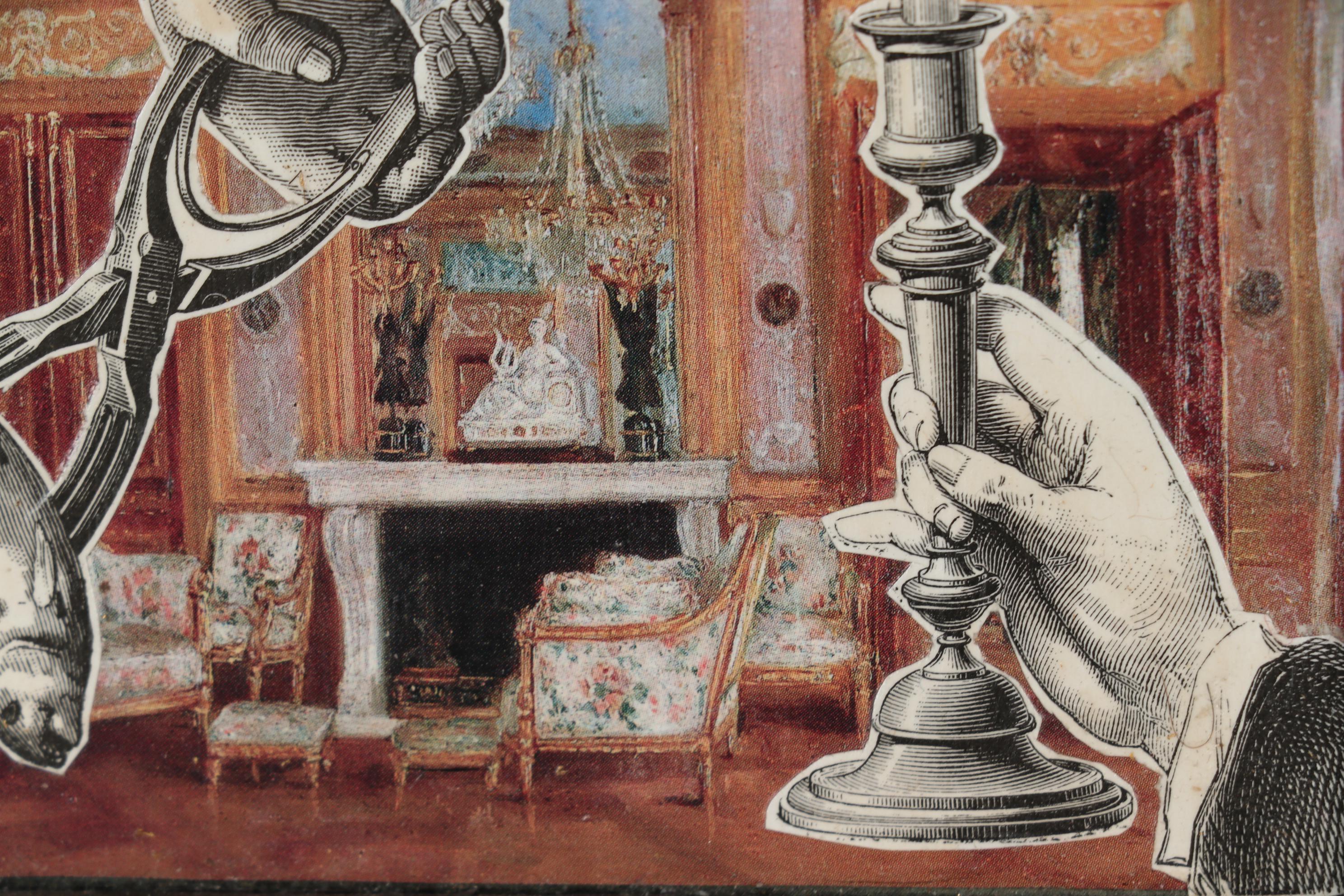 Alice Balterman Paper Collage "La Chambre"