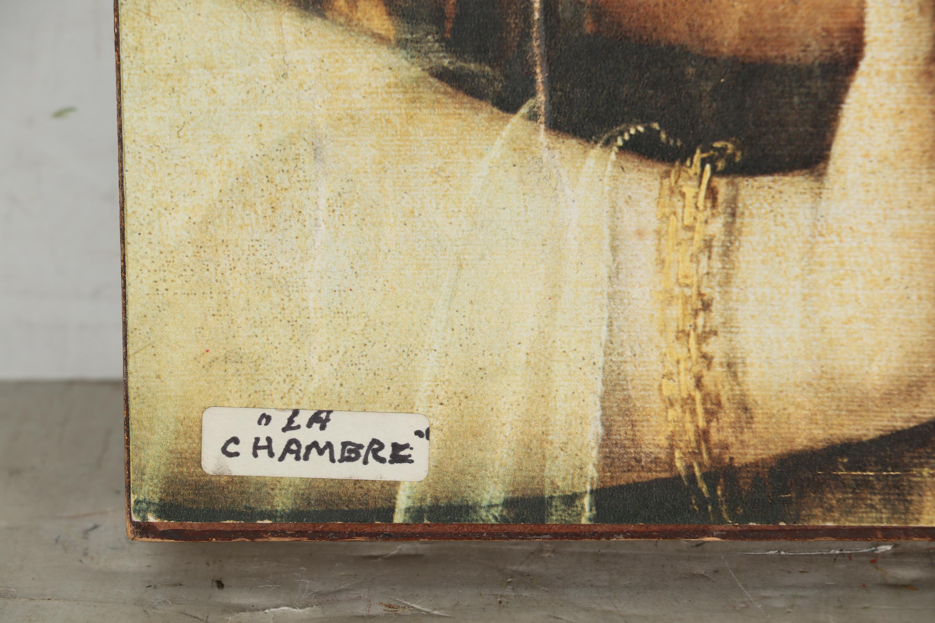 Alice Balterman Paper Collage "La Chambre"