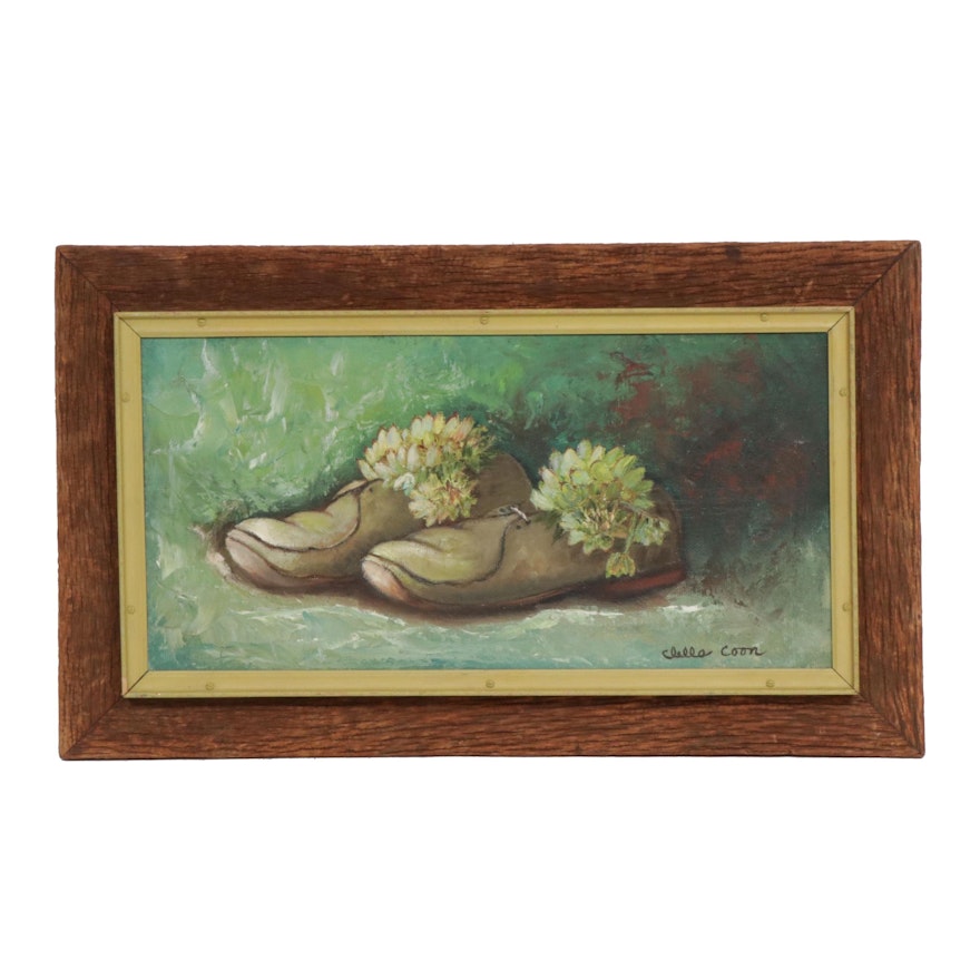 Clella Coon Still Life Oil Painting