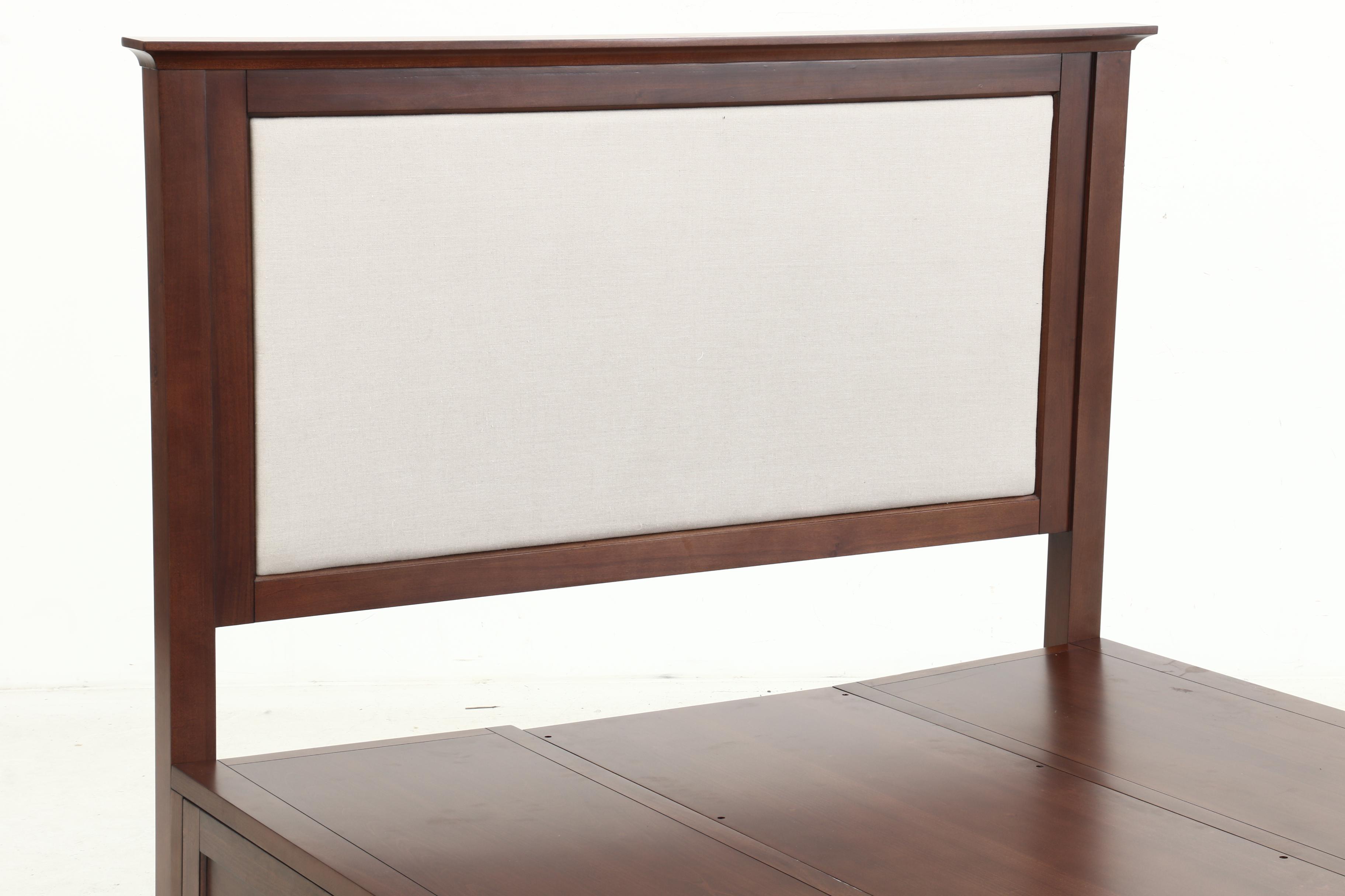 Pottery Barn "Cynthia" Queen Storage Bed