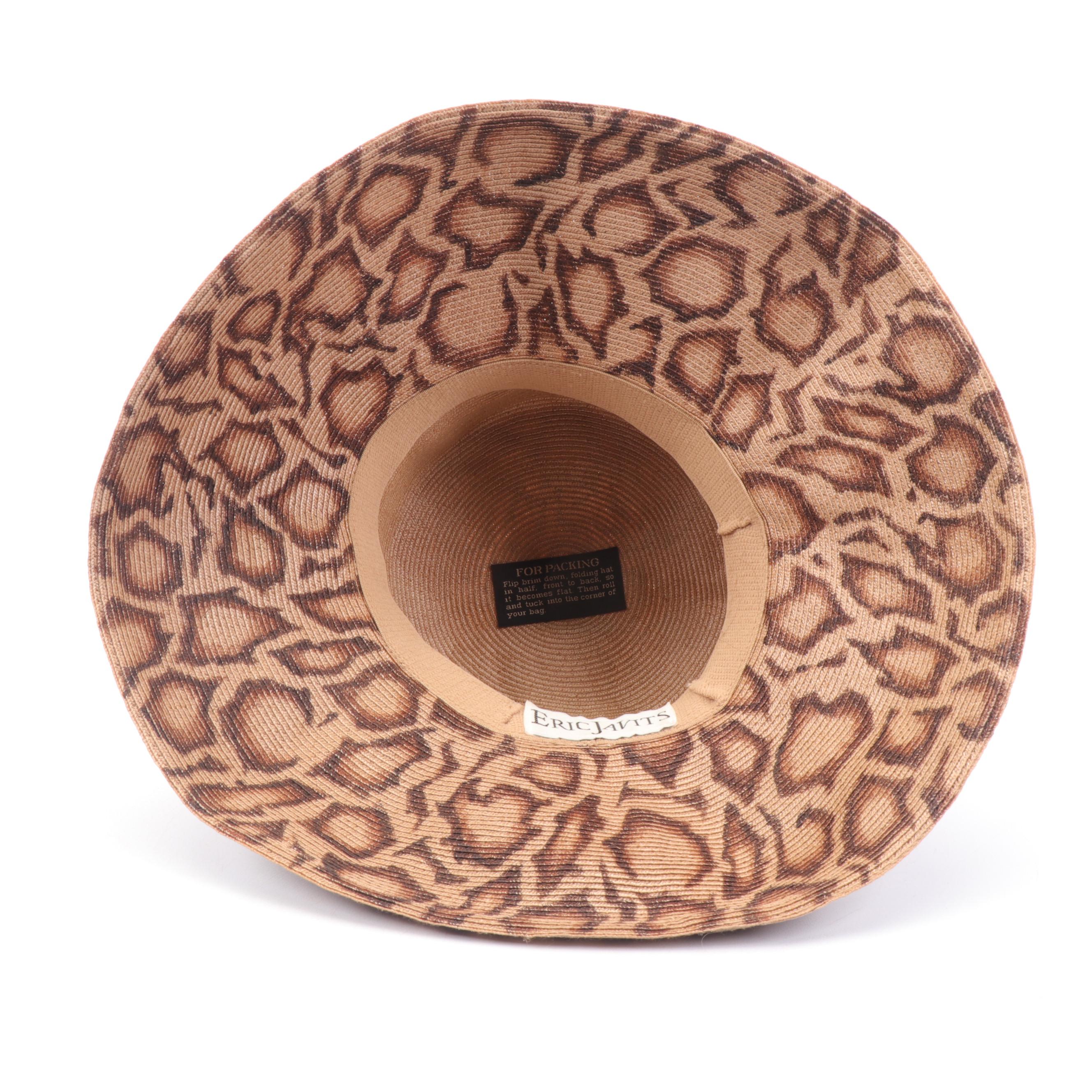 Eric Javits New York Packable Woven Sun Hats