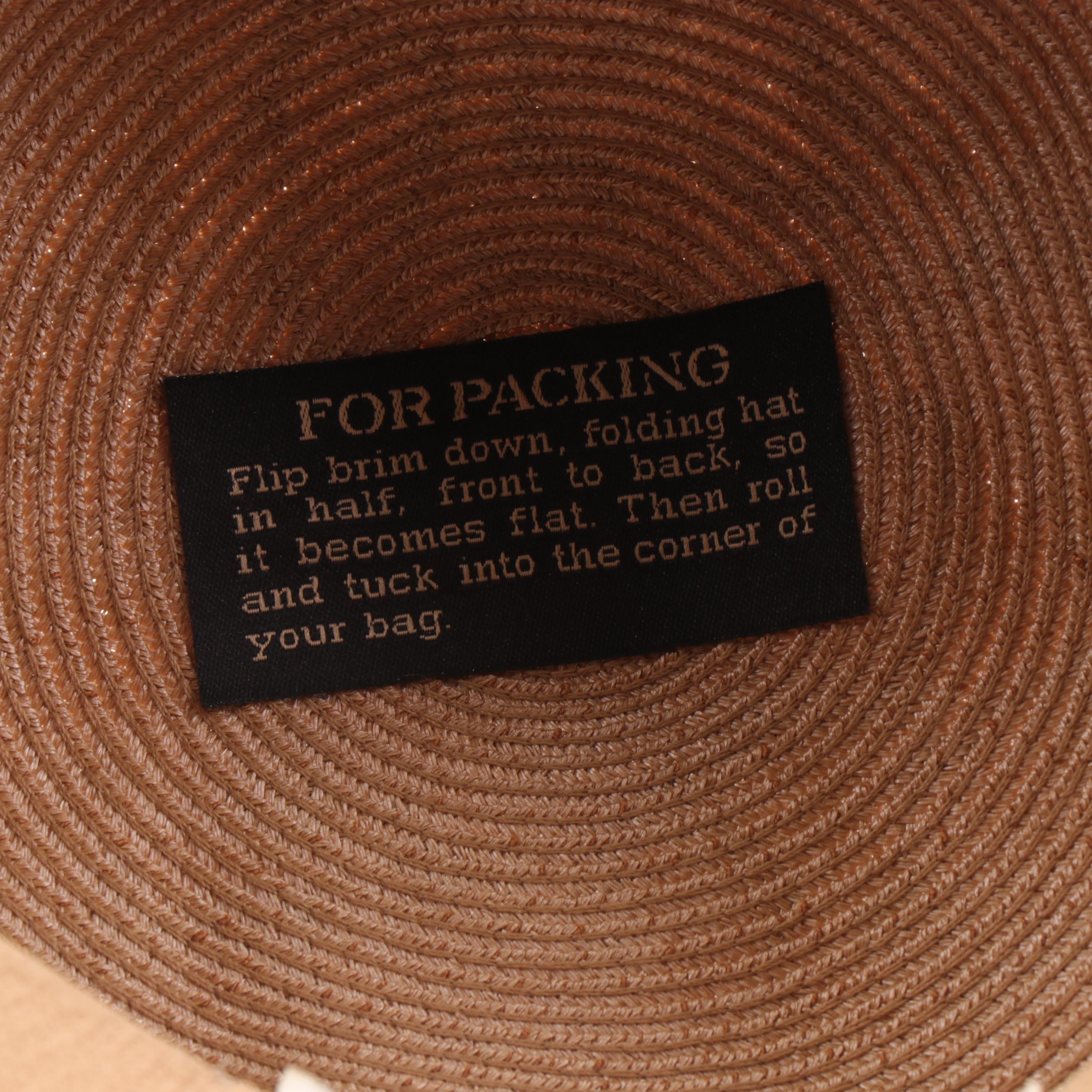 Eric Javits New York Packable Woven Sun Hats