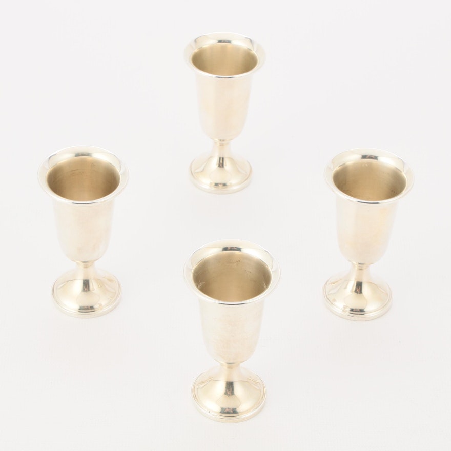 Towle Weighted Sterling Silver Cordial Glasses