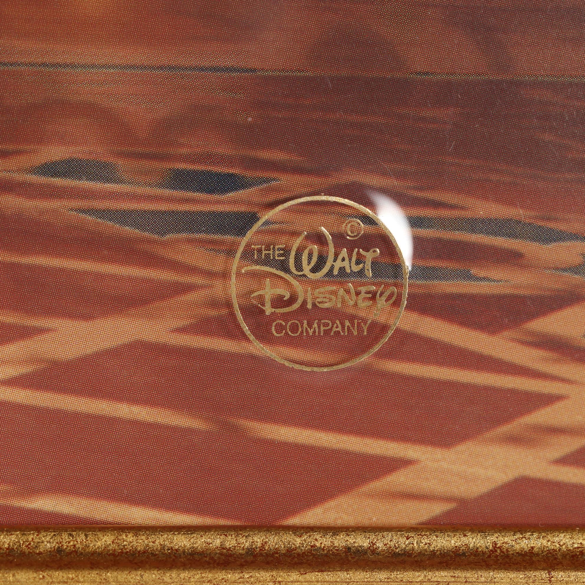 Disney "Beauty and the Beast" Hand Painted Animation Cel, 1993